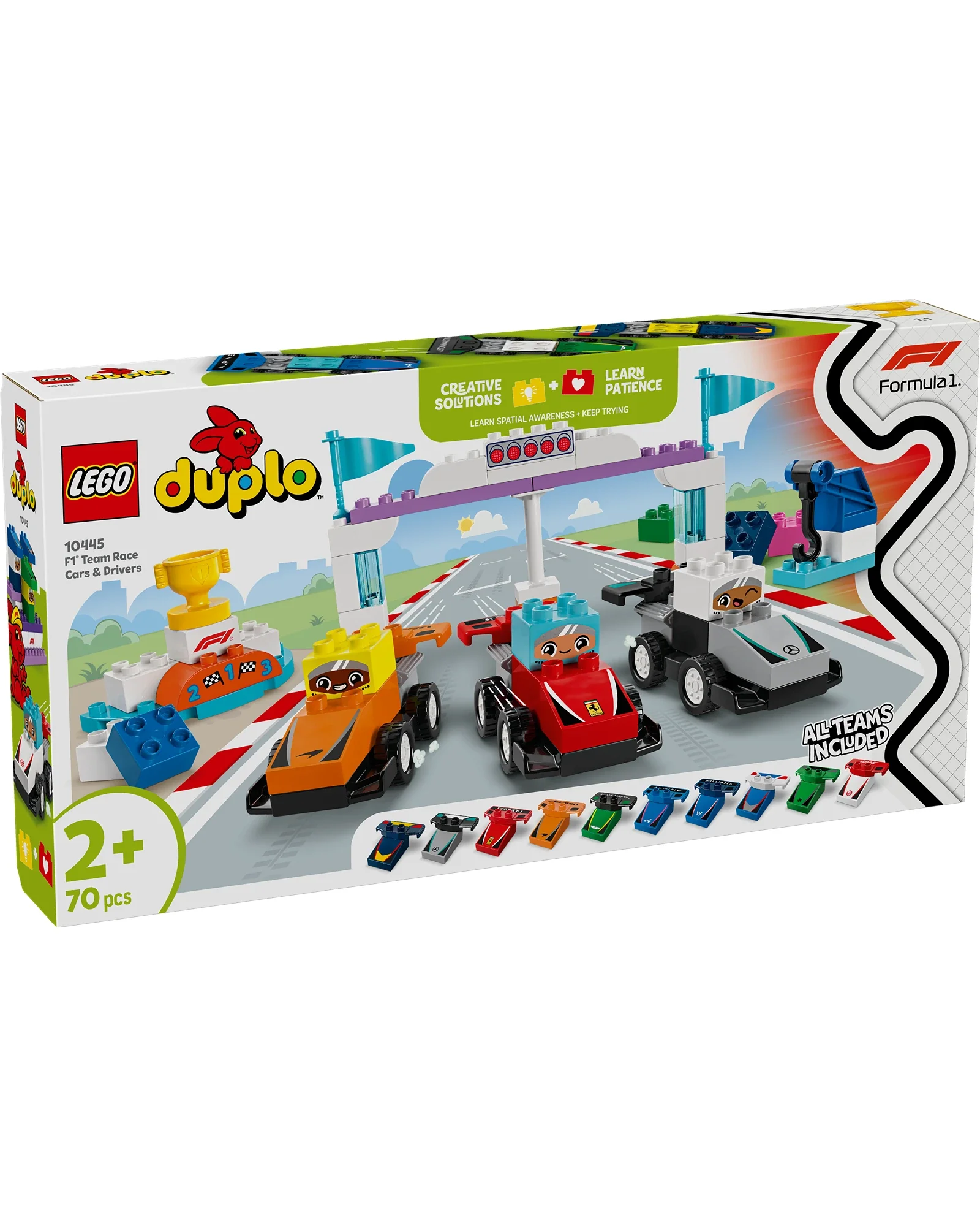 10445 F1 Team Race Cars & Drivers - Image 3