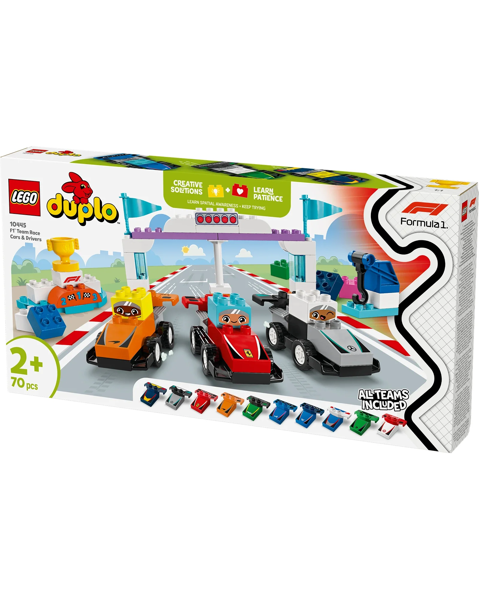 10445 F1 Team Race Cars & Drivers - Image 4