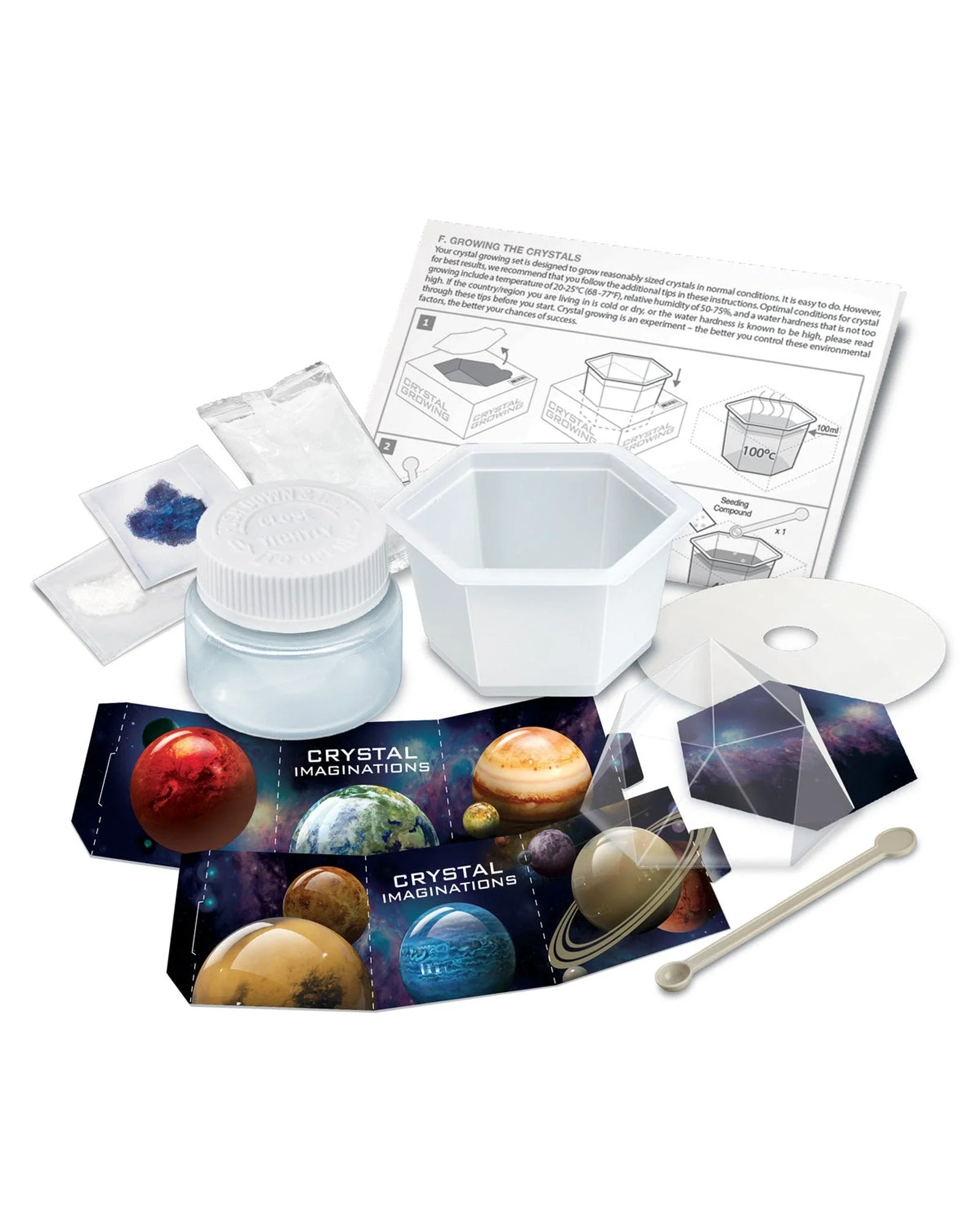 Crystal Growing Kit Space Gem Blue - Image 3