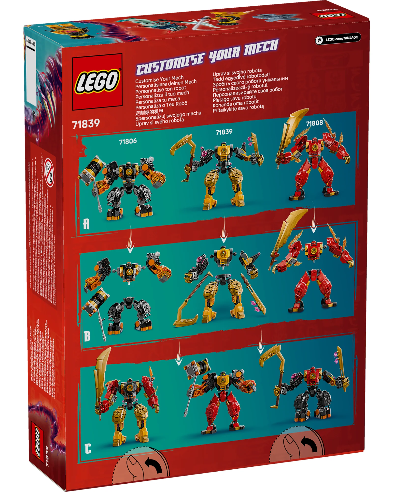 71839 Arin's Spinjitzu Battle Mech - Image 7