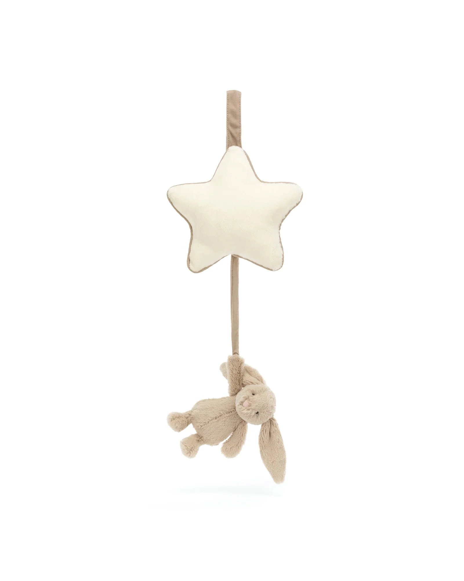 Bashful Beige Bunny Musical Pull - Image 3