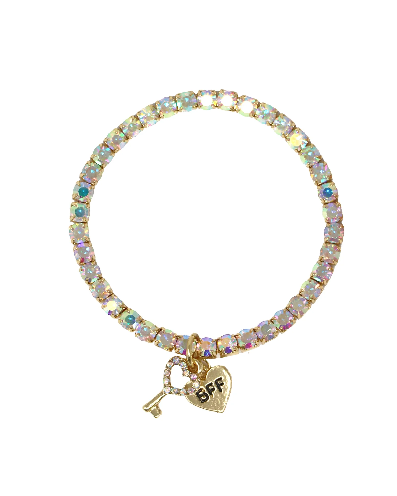 BFF Lock & Key Bracelet Set - Image 3