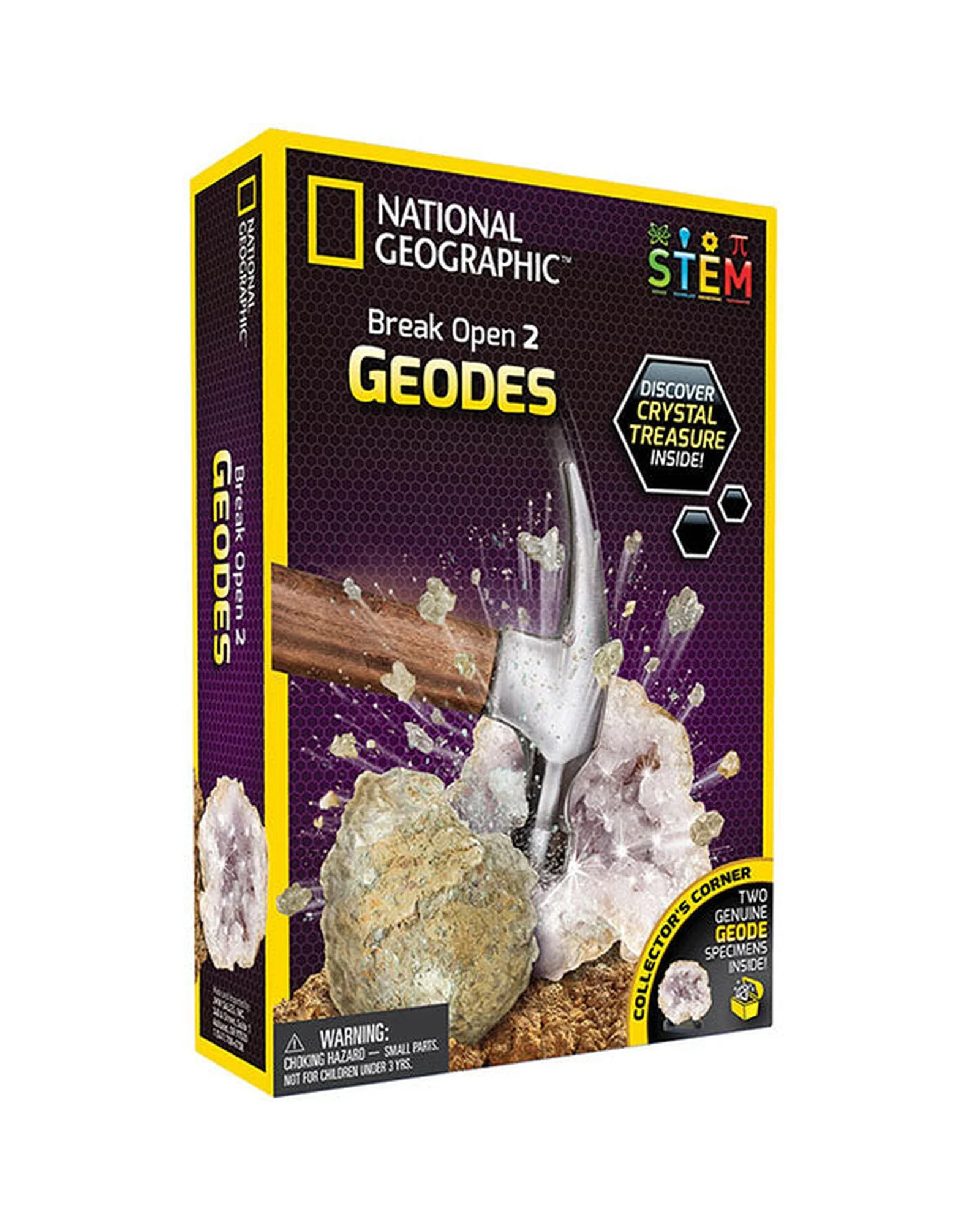 National Geographic Break Open 2 Geodes