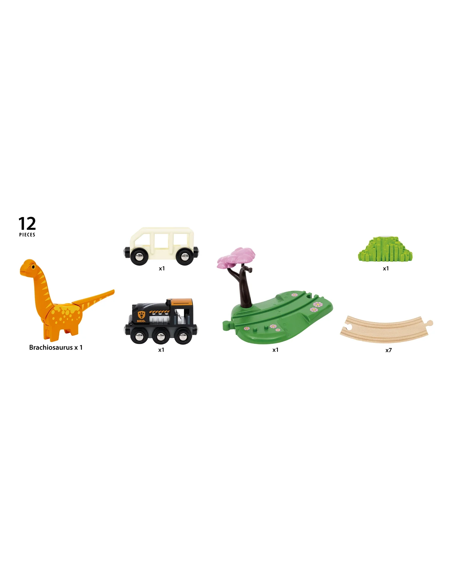 BRIO Dinosaur Circle Set 12 pieces - Image 2