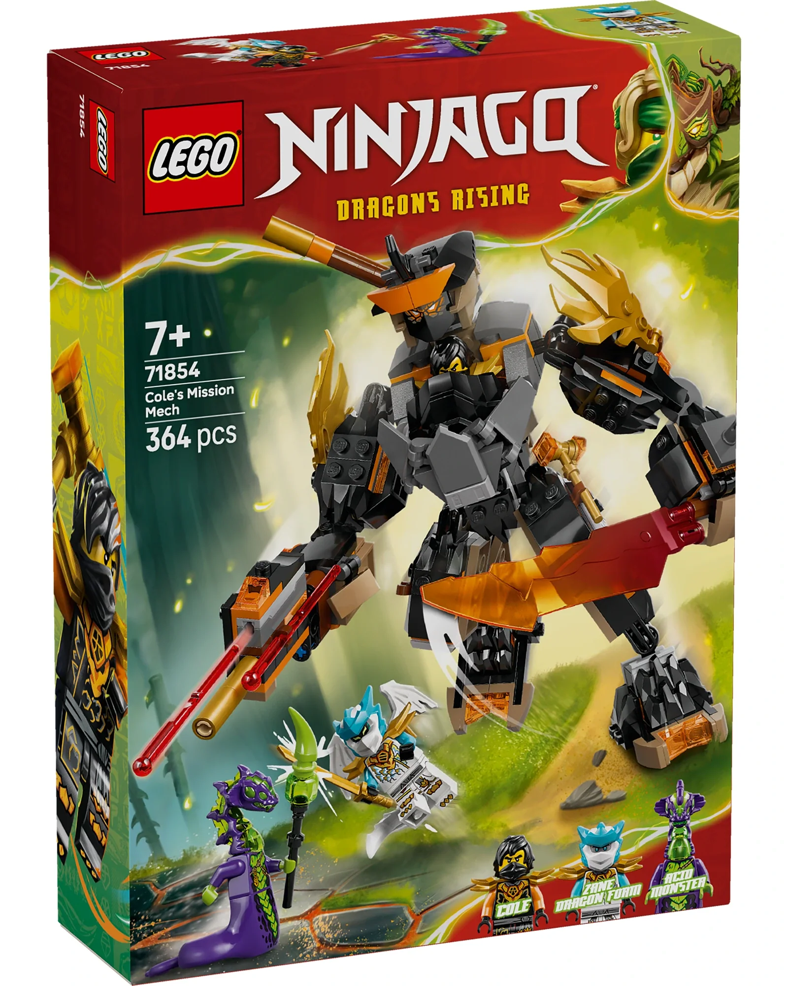 71854 Cole's Mission Mech & Dragon Zane