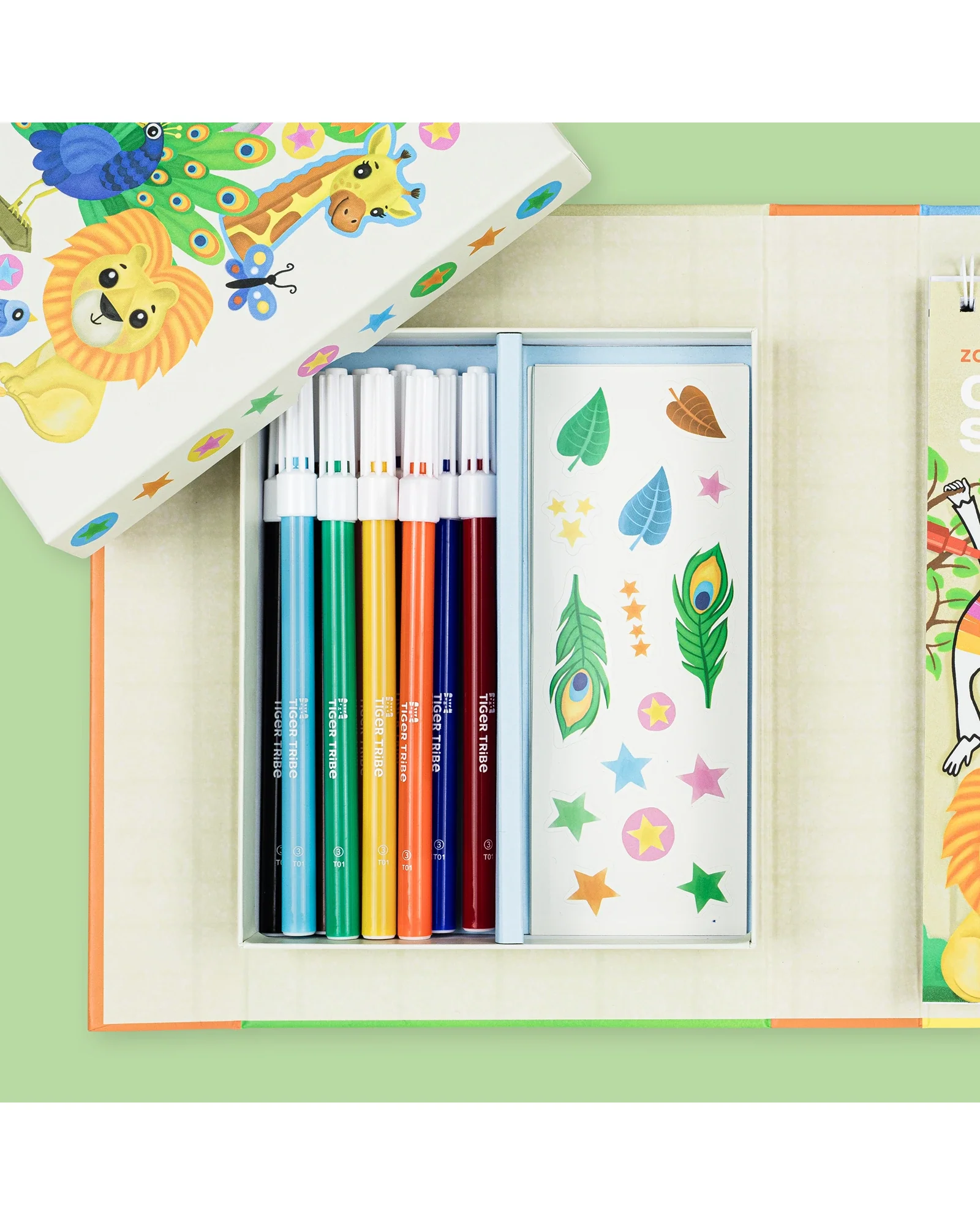 Colouring Set - Zoo - Image 2