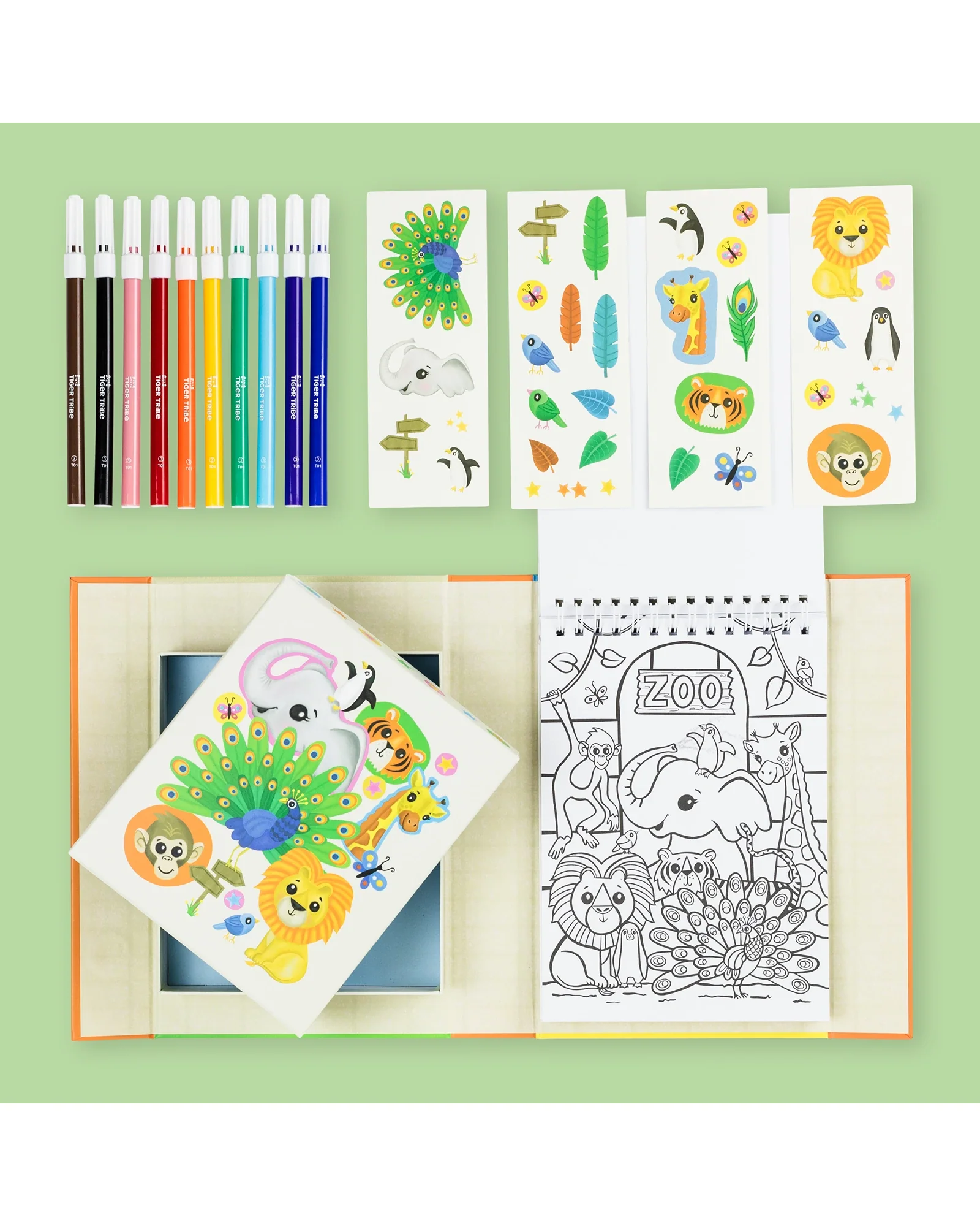 Colouring Set - Zoo - Image 3