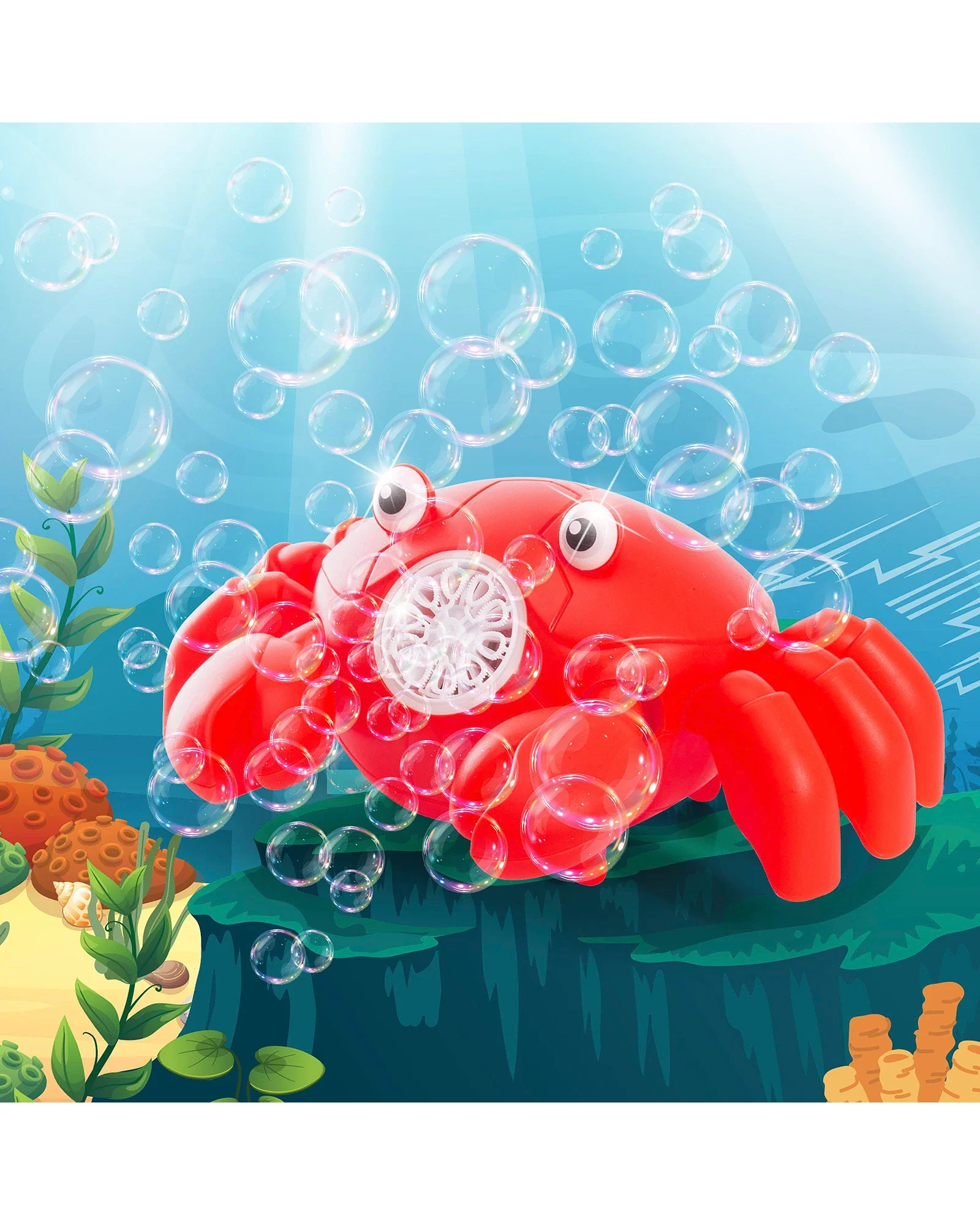 Crawling Crab Bubble Blower