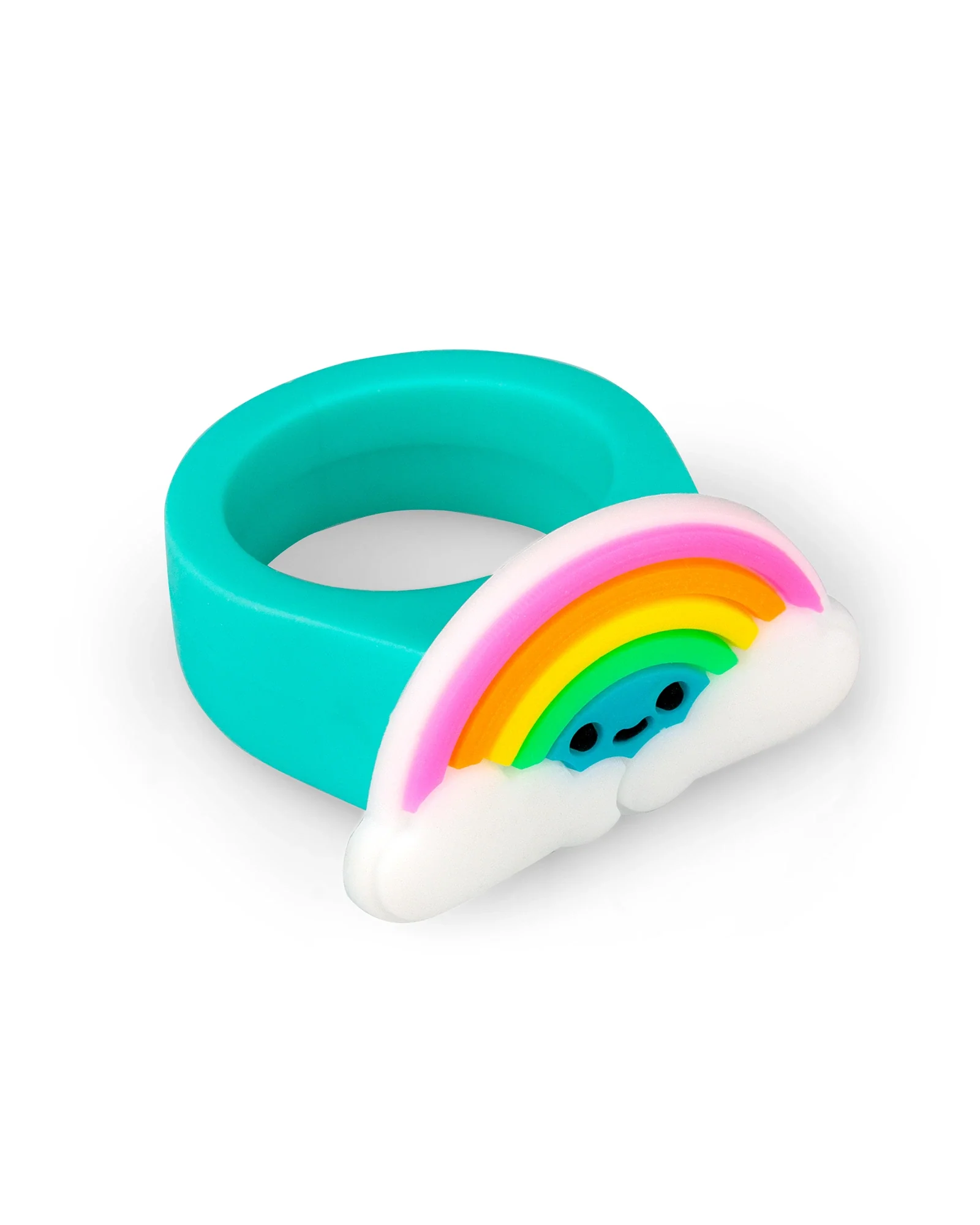 Rainbow Chunky Ring - Assorted - Image 6
