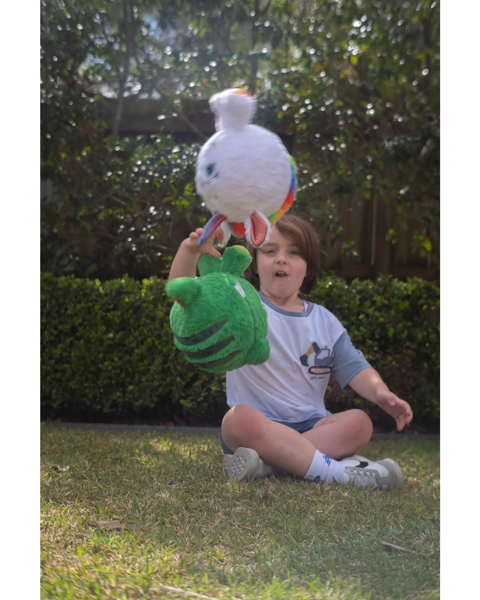 Plush Dino Bouncy Ball - Image 3