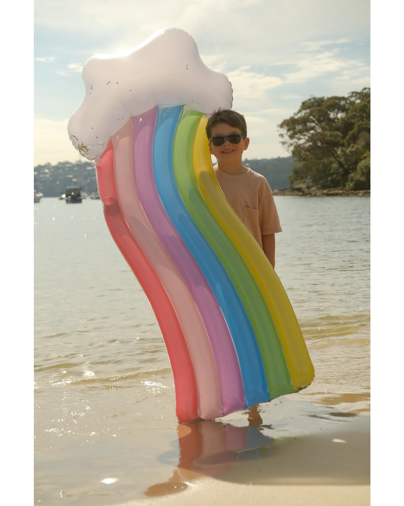 Rainbow Lie-On Float