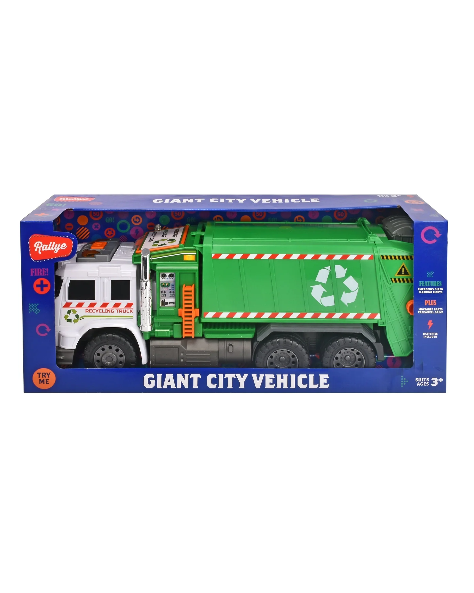 Giant Recycle & Refuse Truck