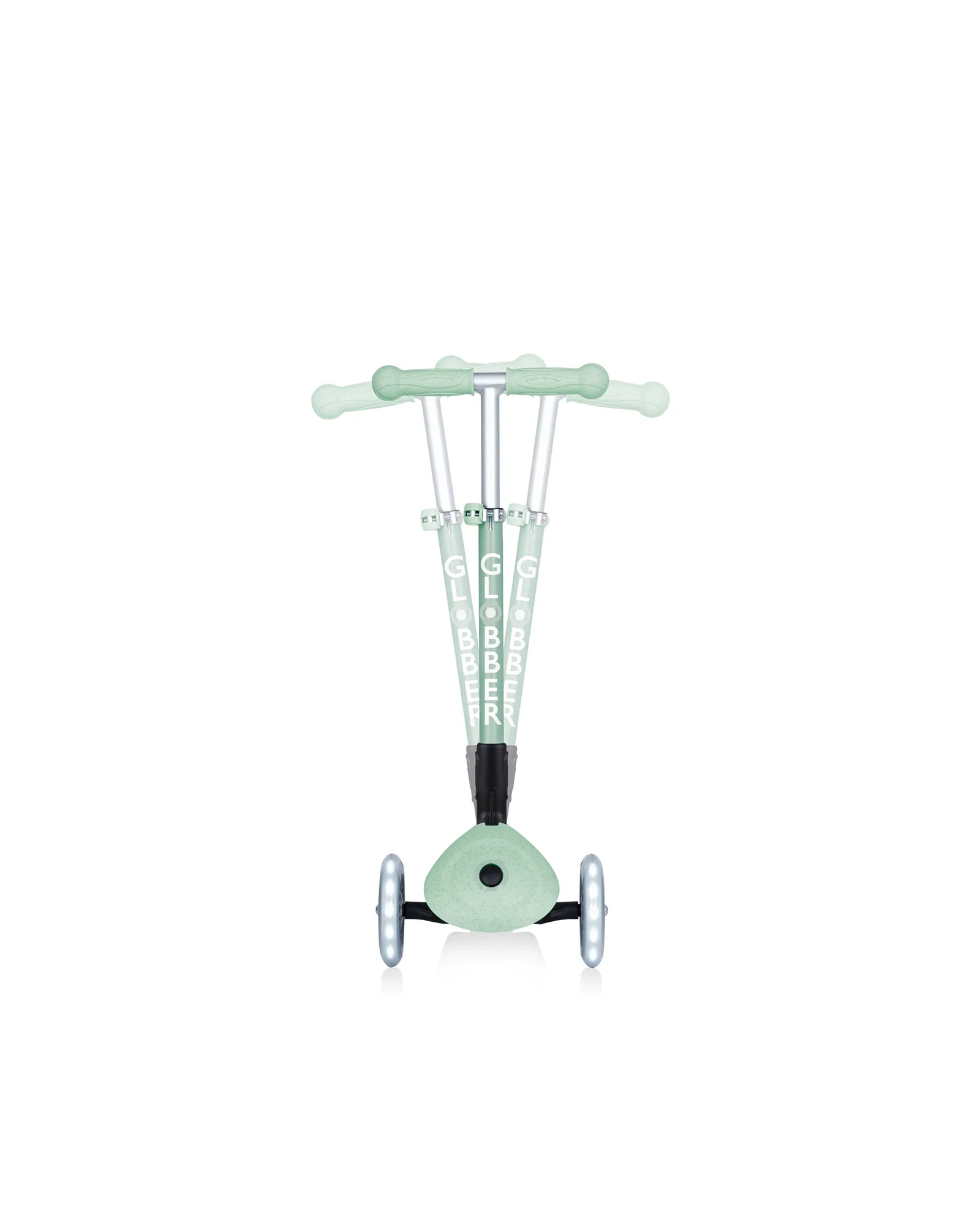 Globber ECOLOGIC JUNIOR Foldable Scooter Lights Pistachio - Image 6