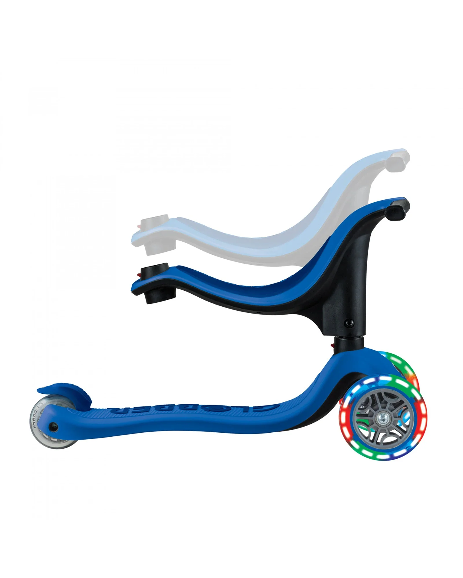 Globber GO UP SPORTY Lights - Navy Blue/ Dark Navy Blue - Image 7