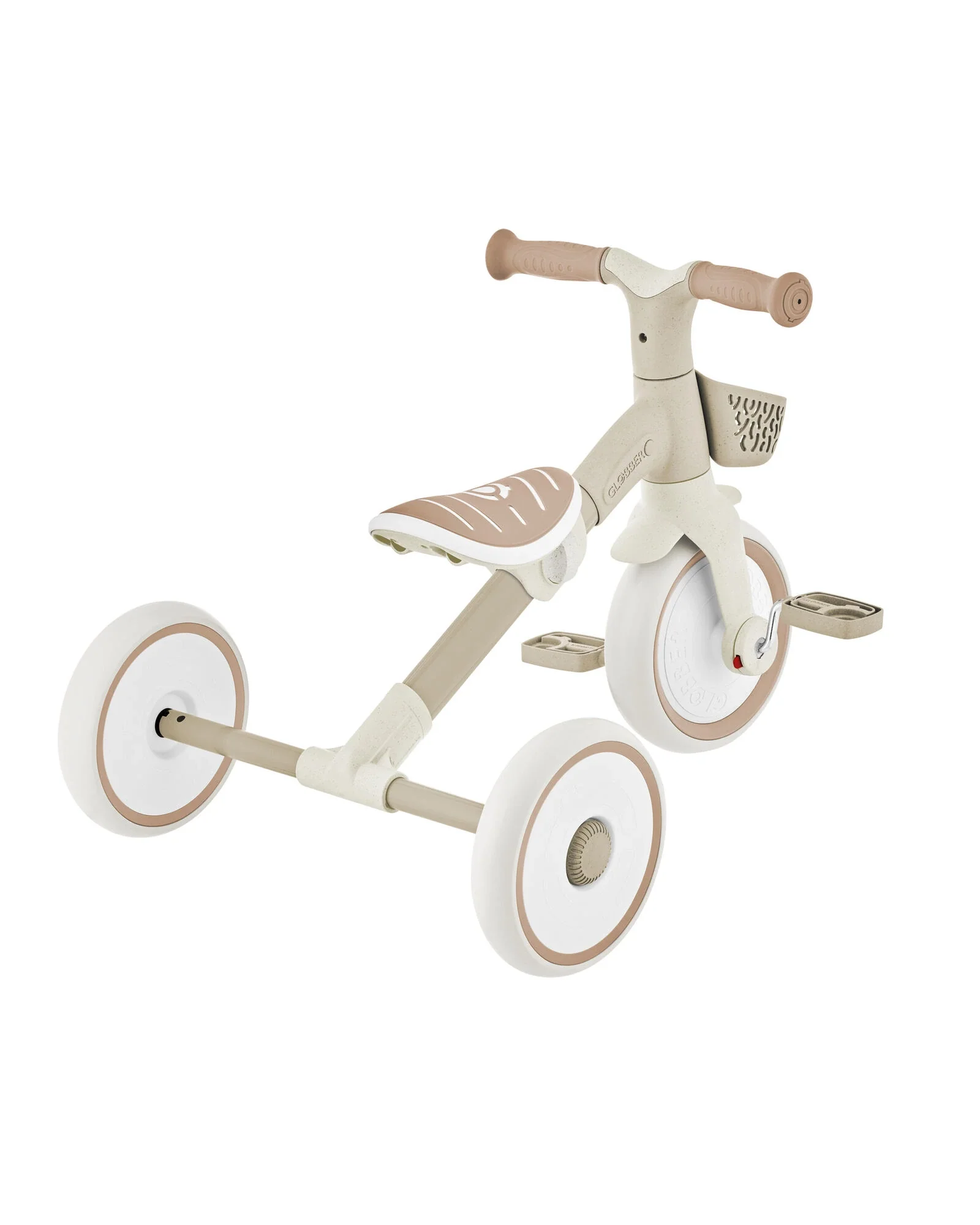 Globber Learning Trike 2 in 1 PLUS Ecologic Coconut - Image 6