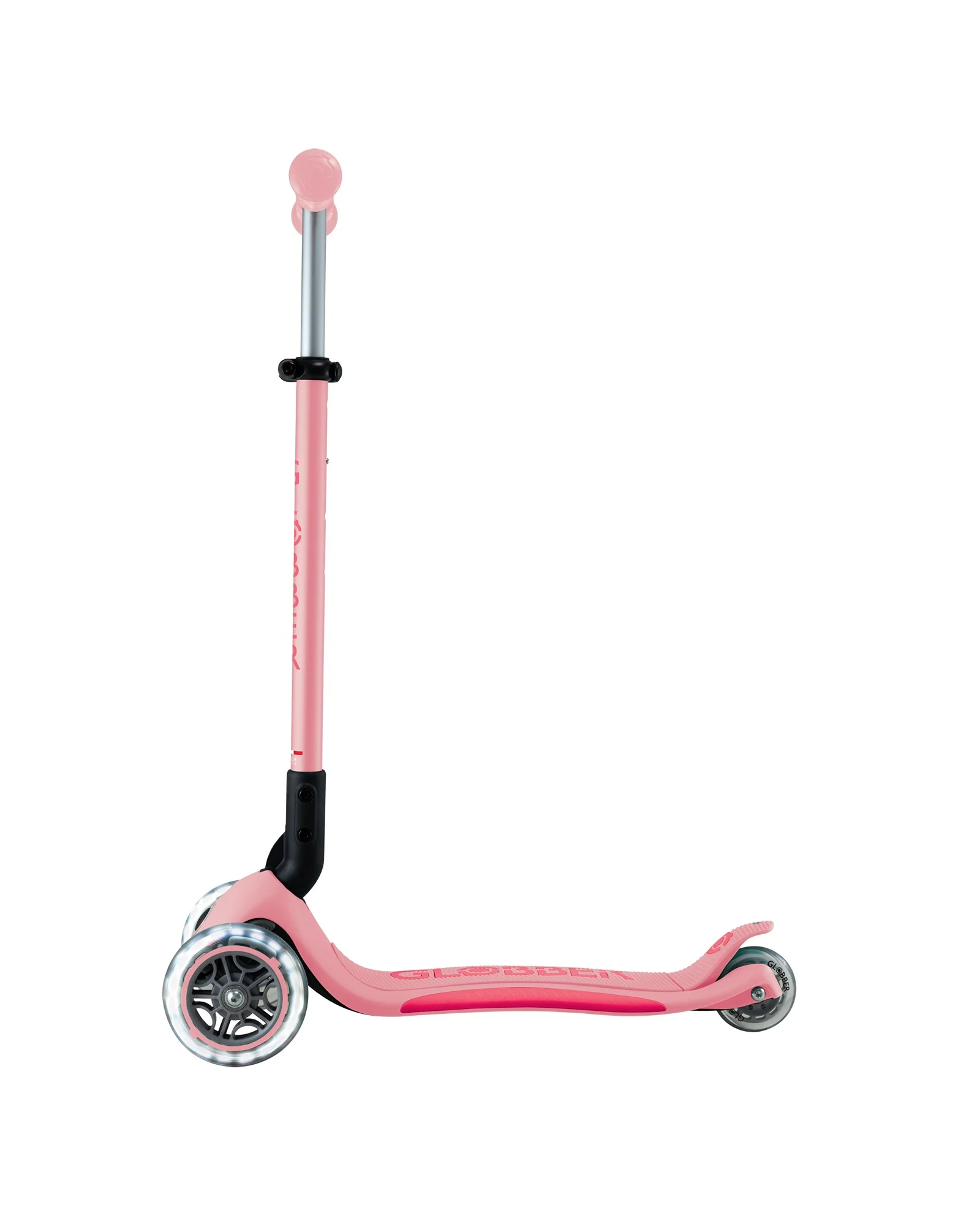 Globber Primo Fold Plus Lights Pink Coral - Image 11