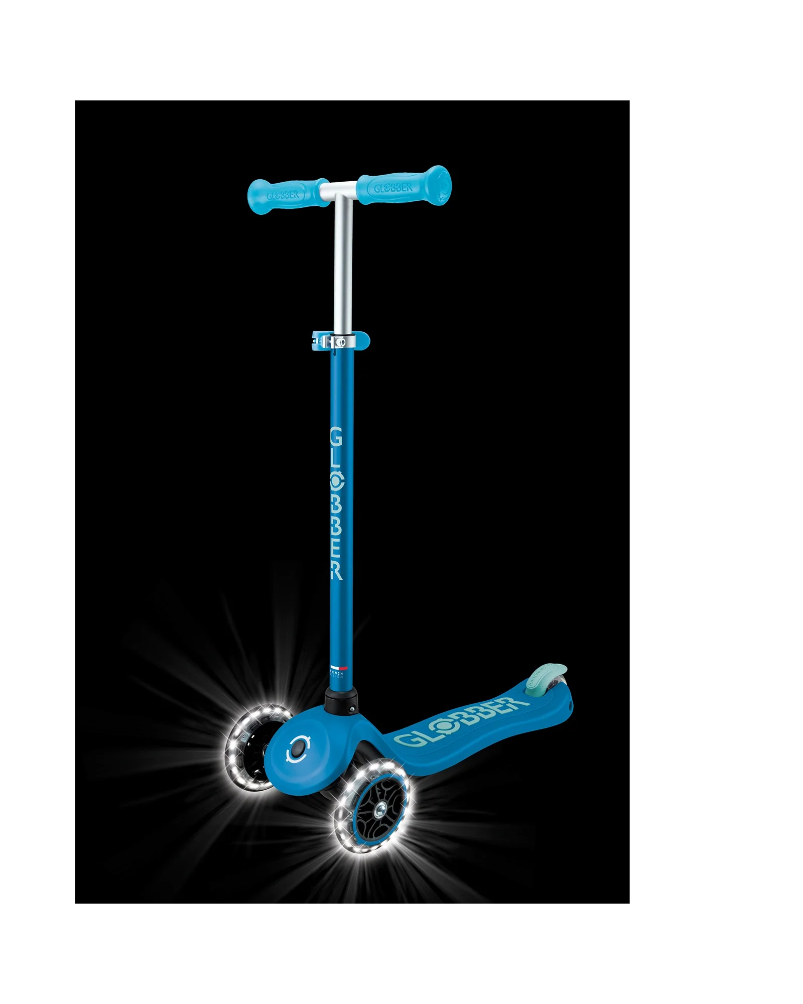 Globber Primo Plus Glow Lights Blueberry - Image 4