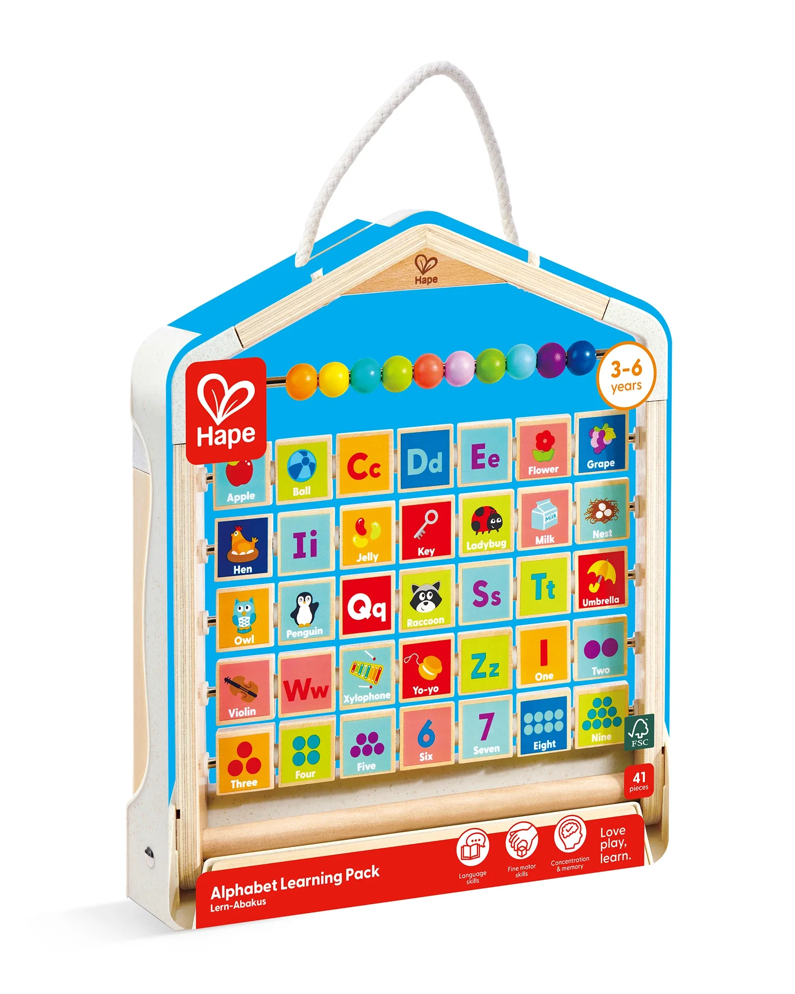 Hape Alphabet Learning Pack - Image 2