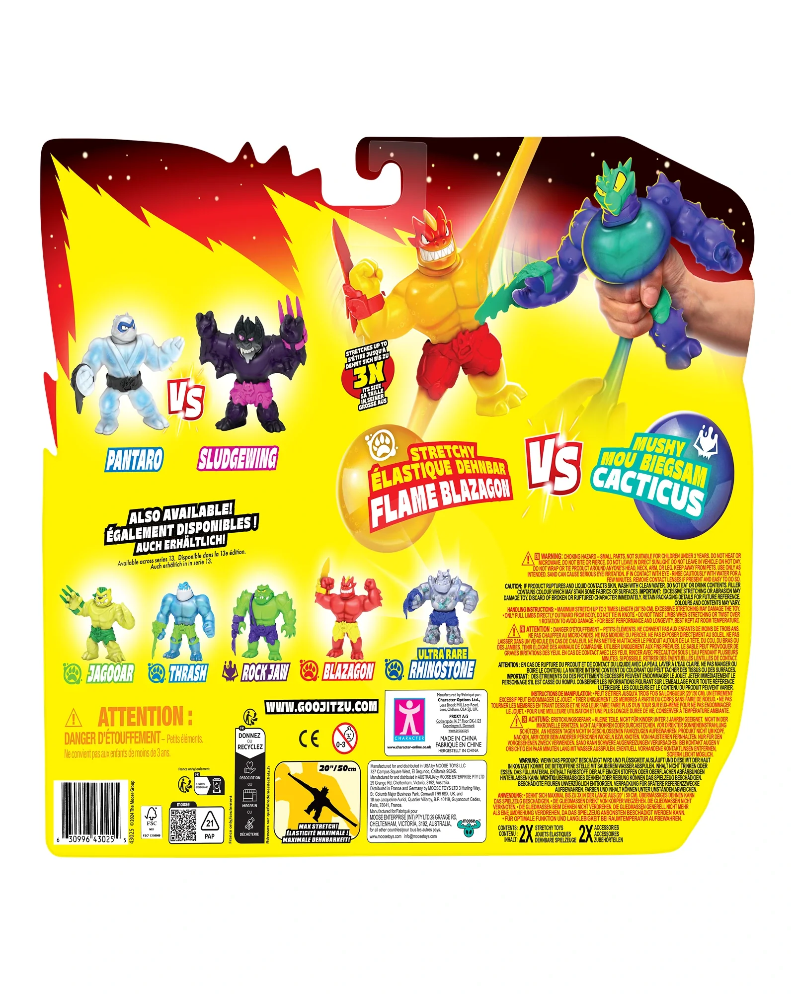 Heroes of Goo Jit Zu S13 Meteor Madness Versus Pack - Assorted - Image 11