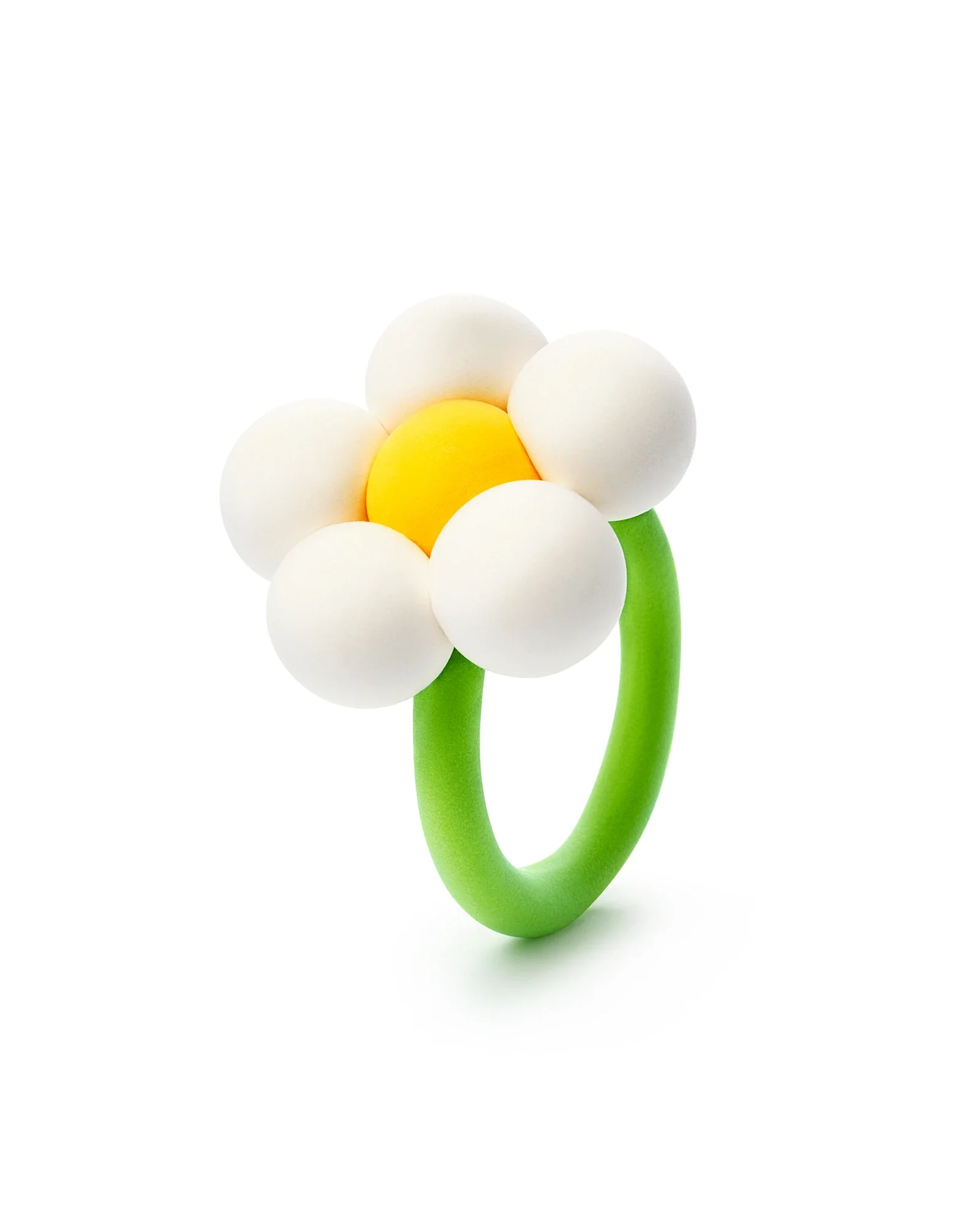 Hey Clay Bijou Flower Rings - Image 6