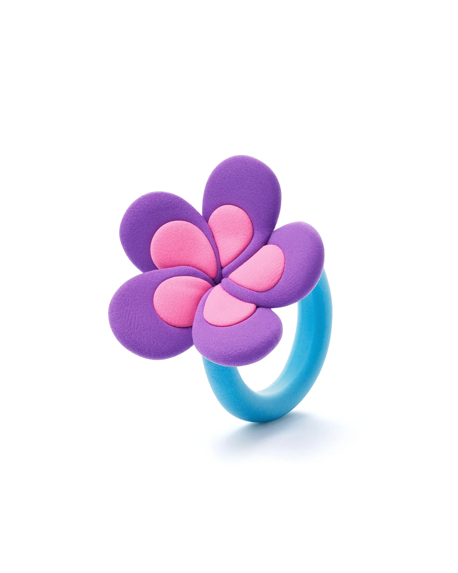 Hey Clay Bijou Flower Rings - Image 7
