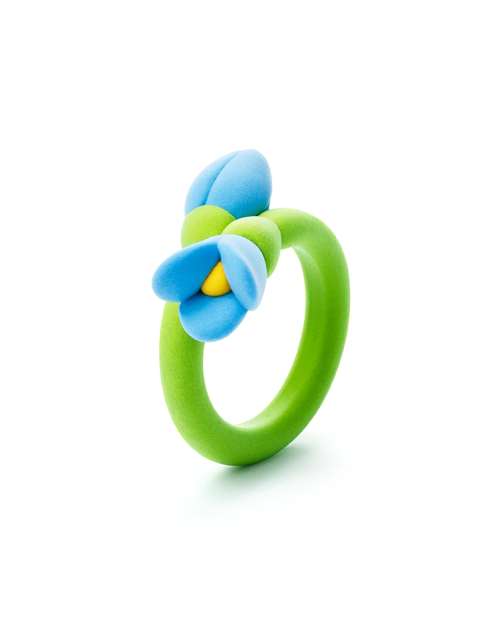 Hey Clay Bijou Flower Rings - Image 8