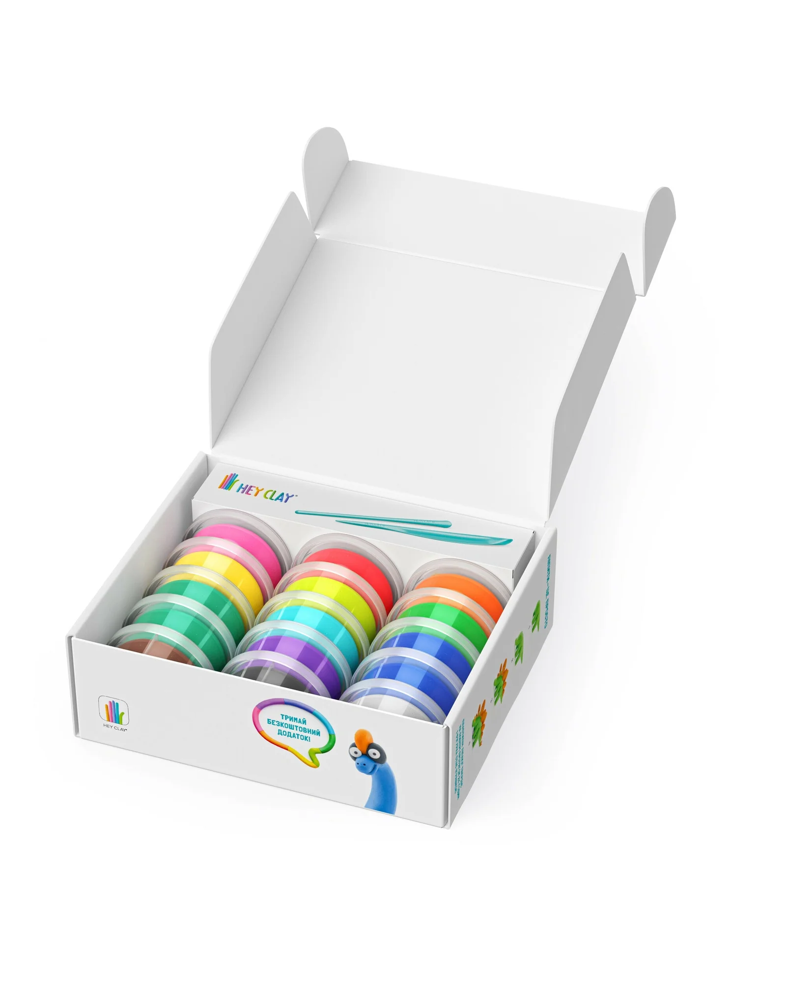 Hey Clay Dinosaurs Set - Image 2