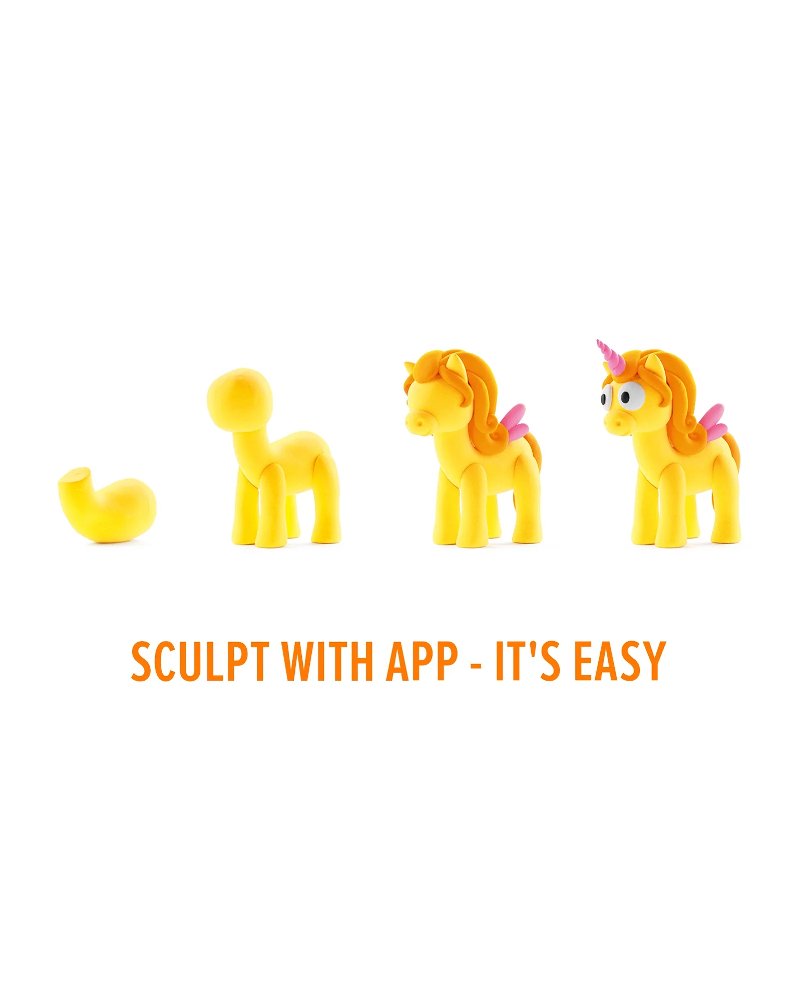 Hey Clay Rainbow Unicorns Set - Image 11