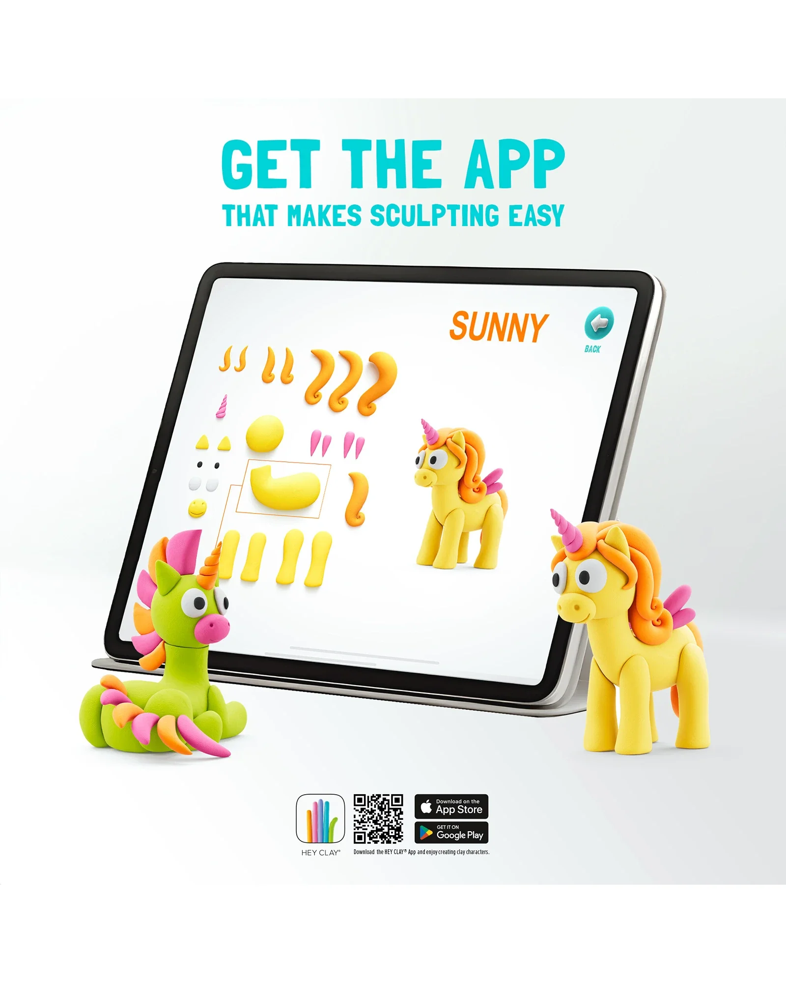 Hey Clay Rainbow Unicorns Set - Image 16