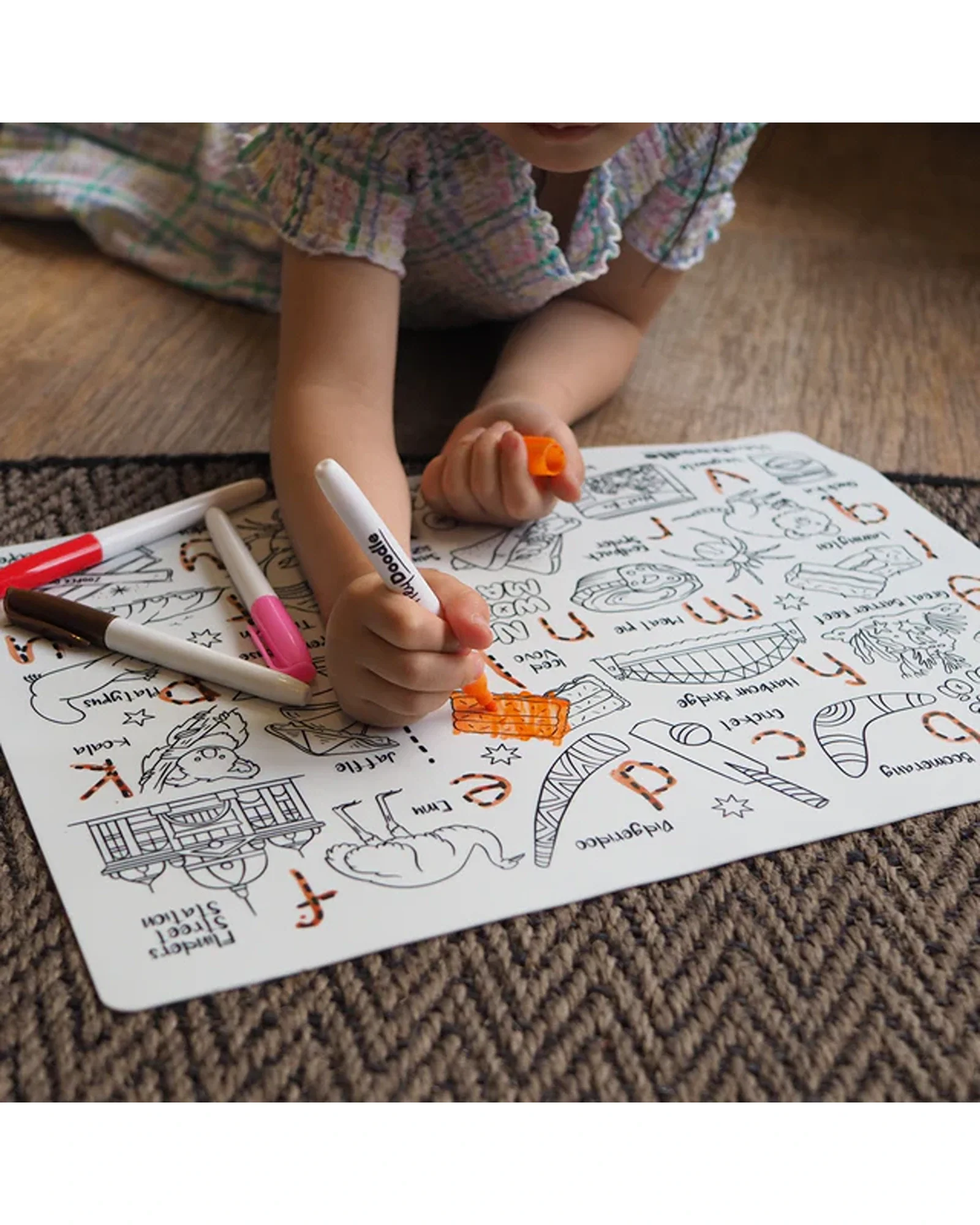 HeyDoodle Mats ABC Series All things OZ - Image 4