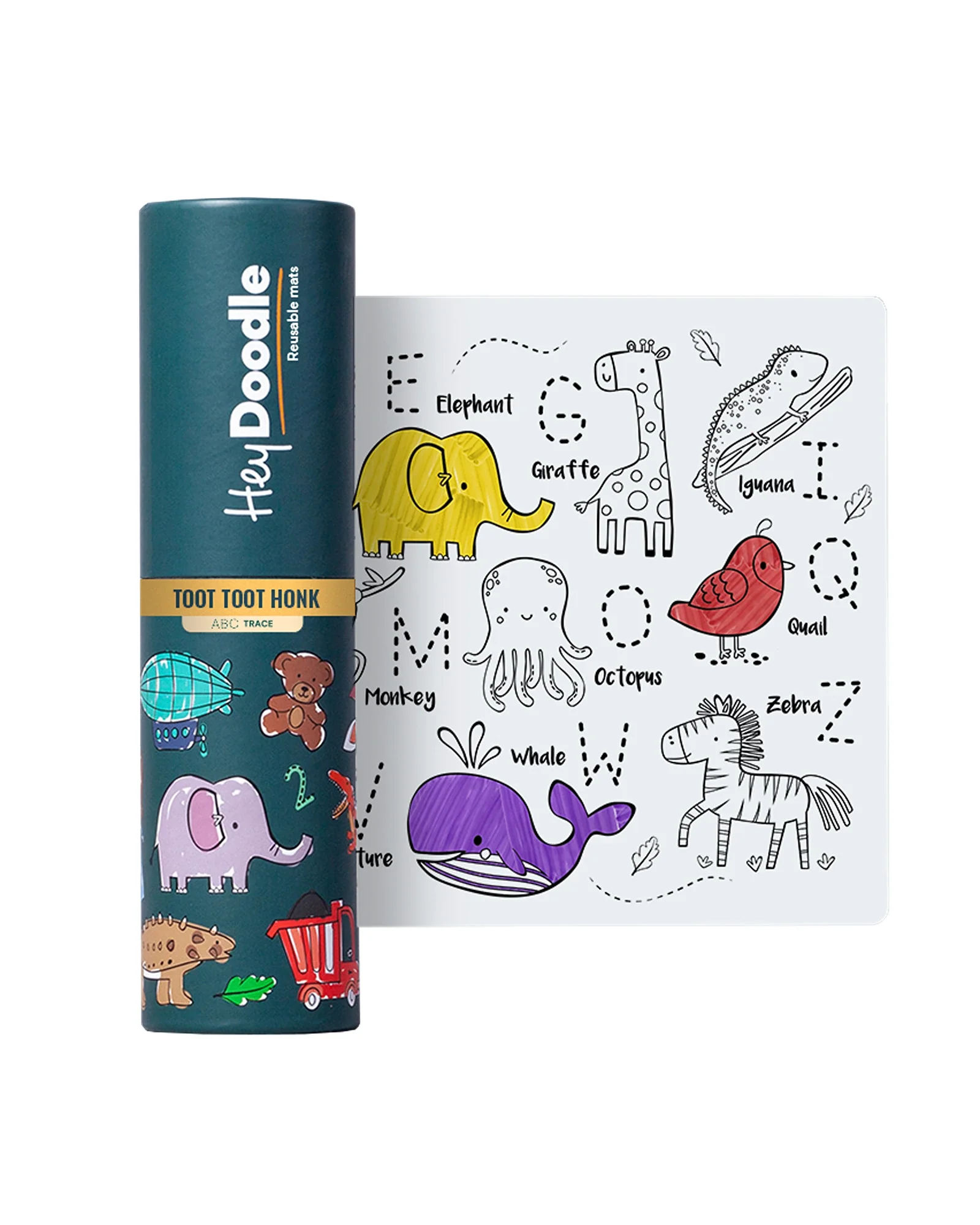 HeyDoodle MiniMats ABC Series Animals - Image 6