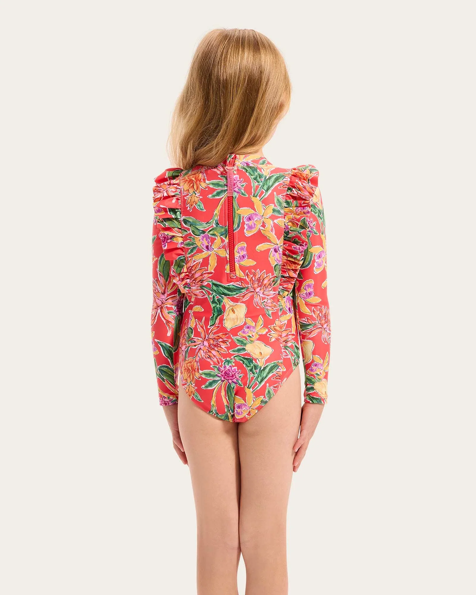 Hot House Melon Paddlesuit - Size 5 - Image 4