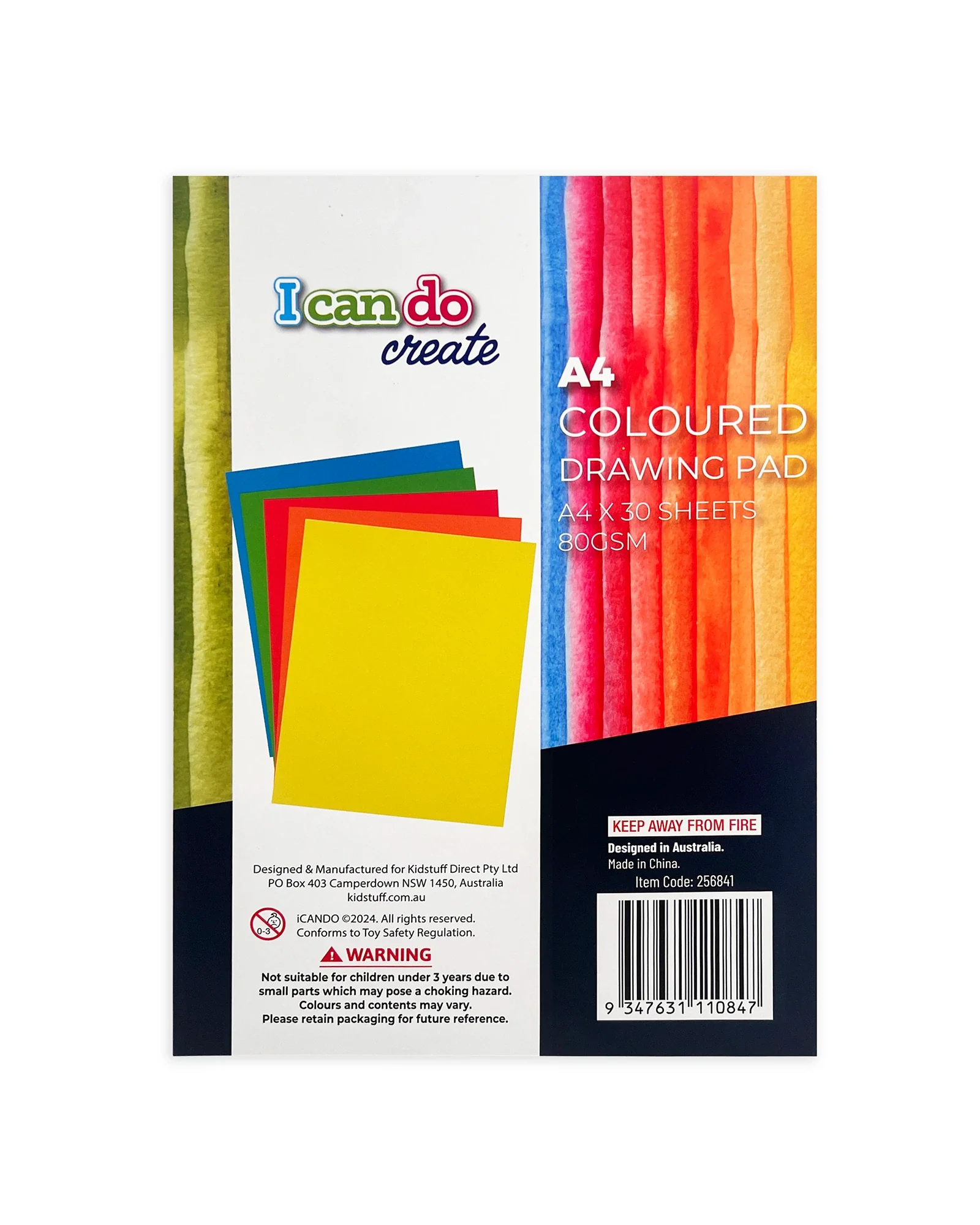 A4 Coloured Drawing Pad - Image 2