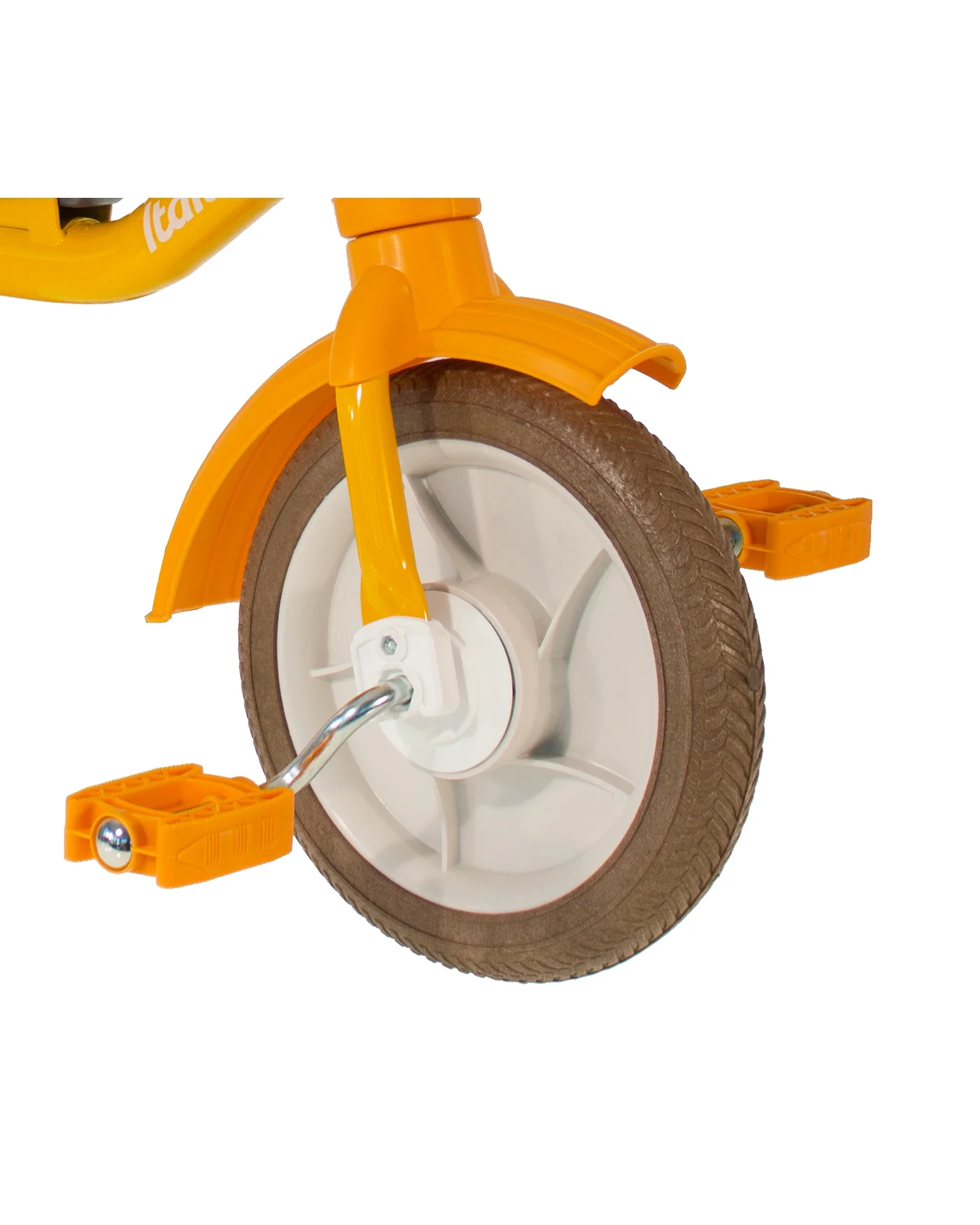 Italtrike 10" Passenger Tricycle Road Work Orange - Image 2