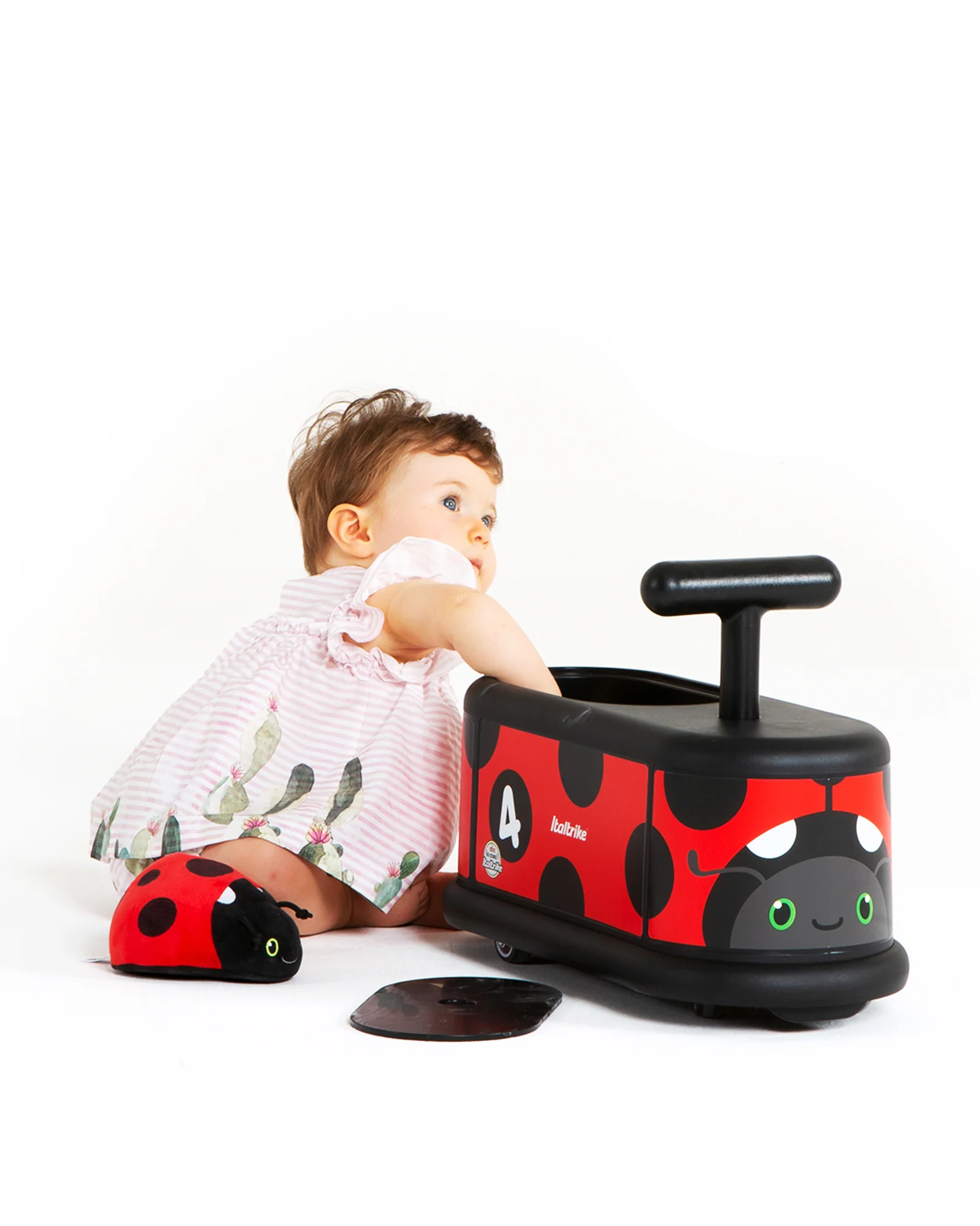 Italtrike La Cosa Ride On Ladybug - Image 3