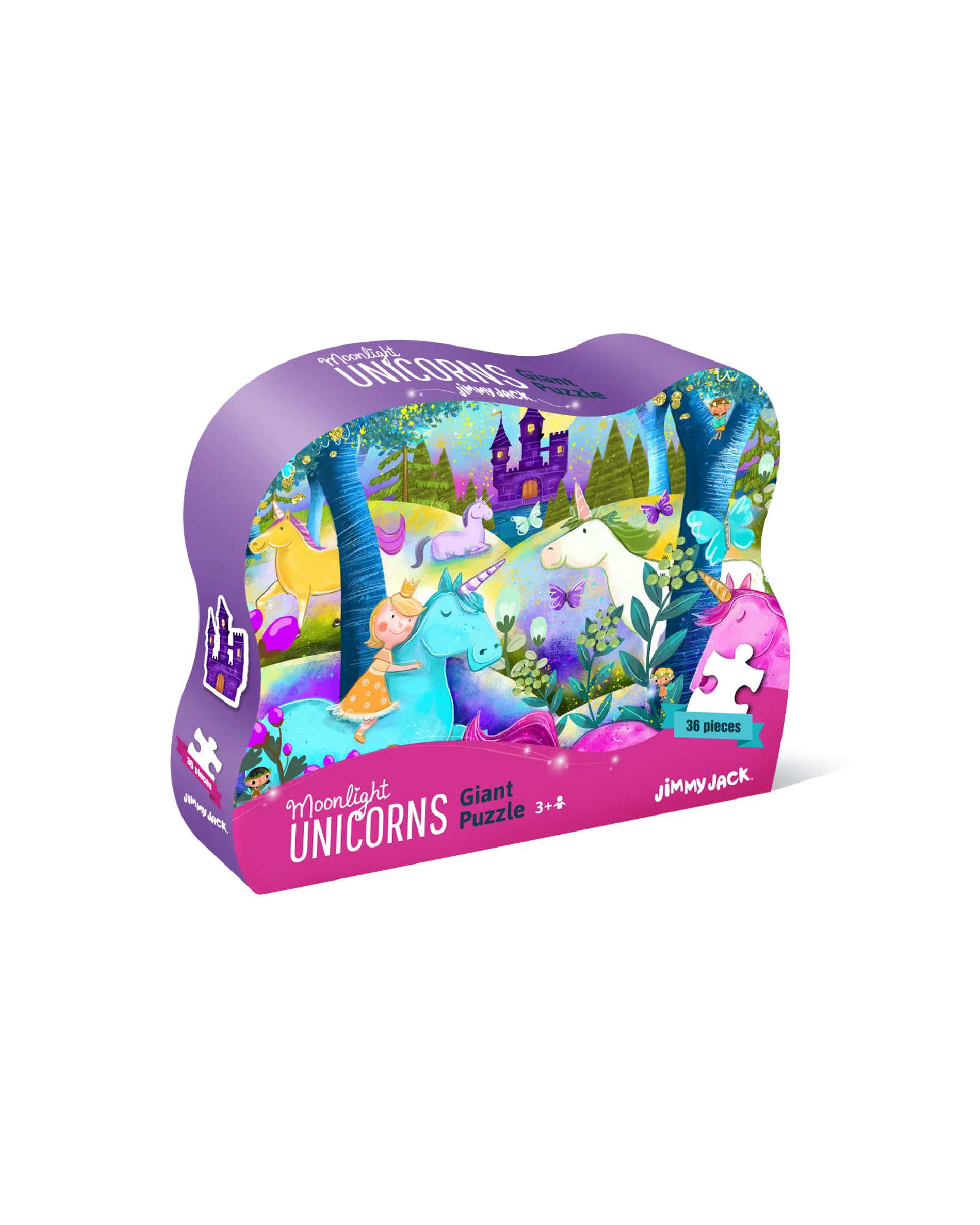 Giant Puzzle Moonlight Unicorns