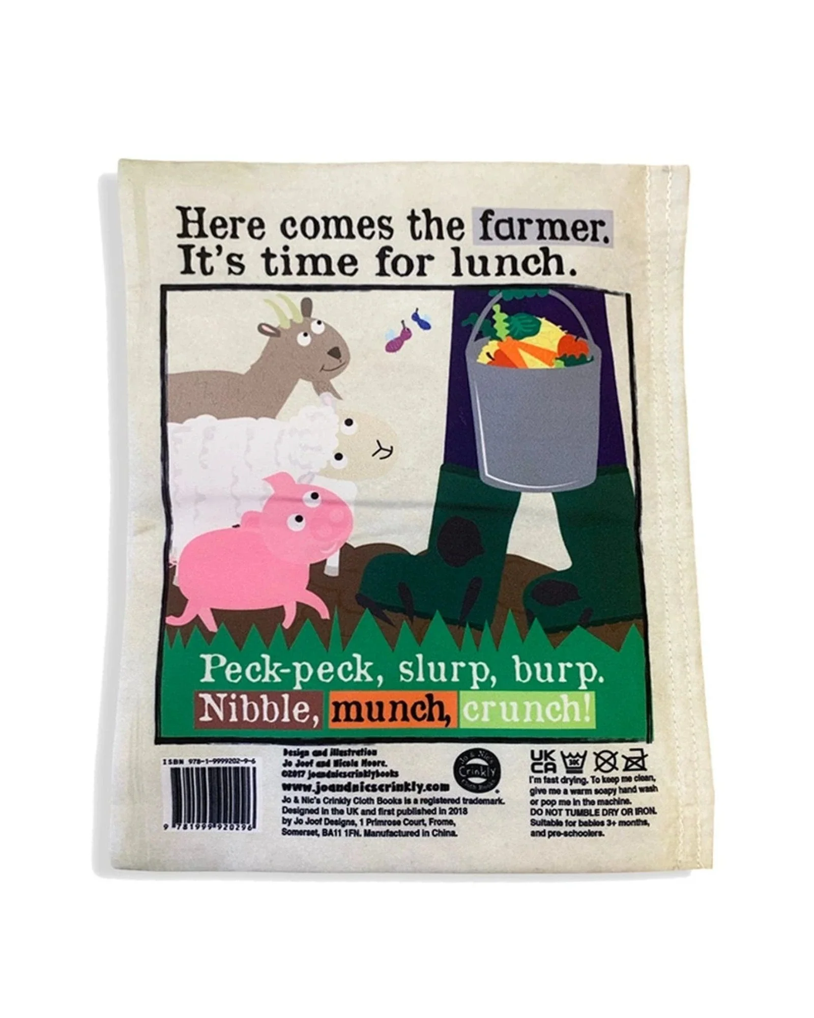 Jo & NicS Crinkly Cloth Books - Farm Animals - Image 3