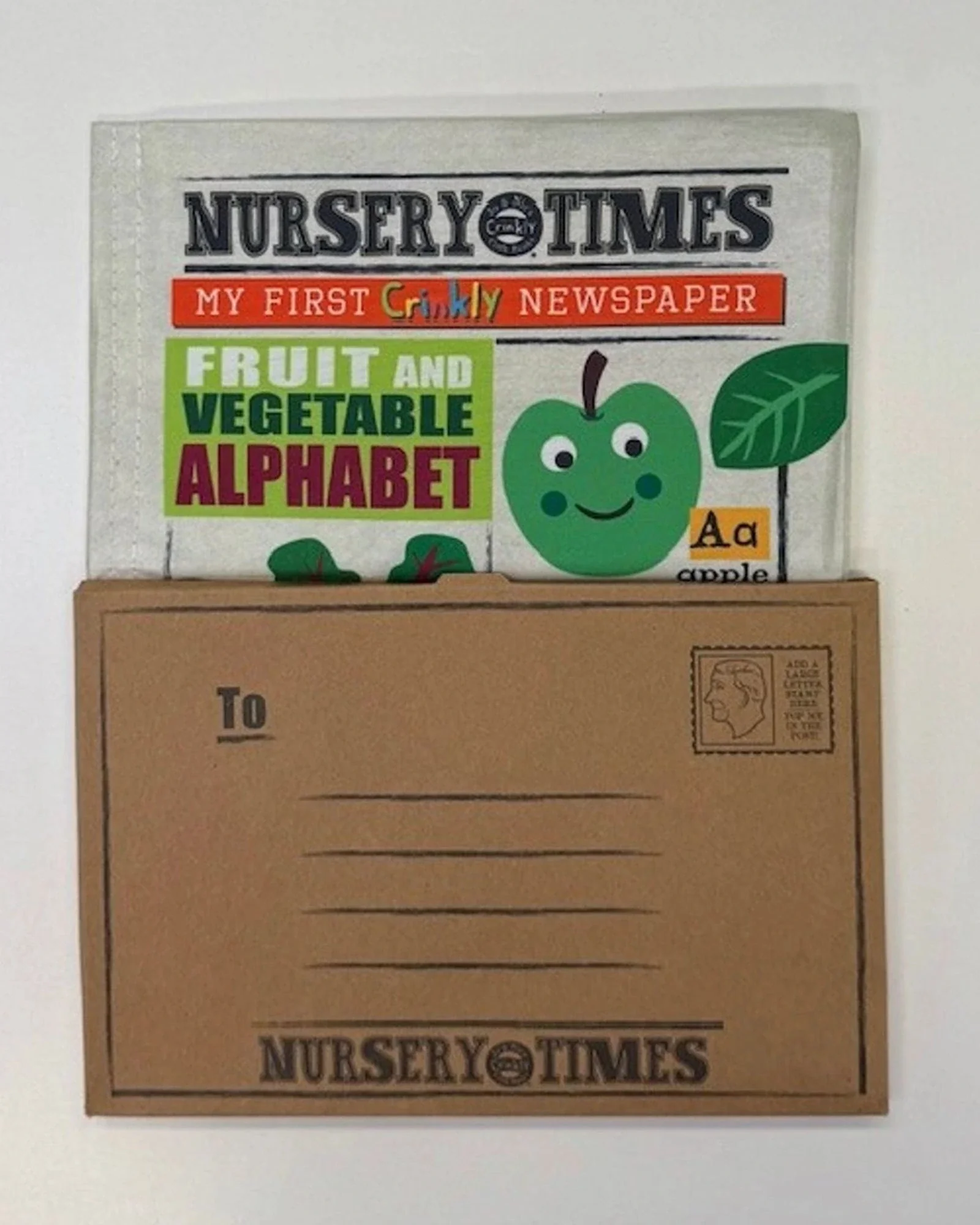 Jo & NicS Crinkly Cloth Books - Fruit & Veg - Image 4