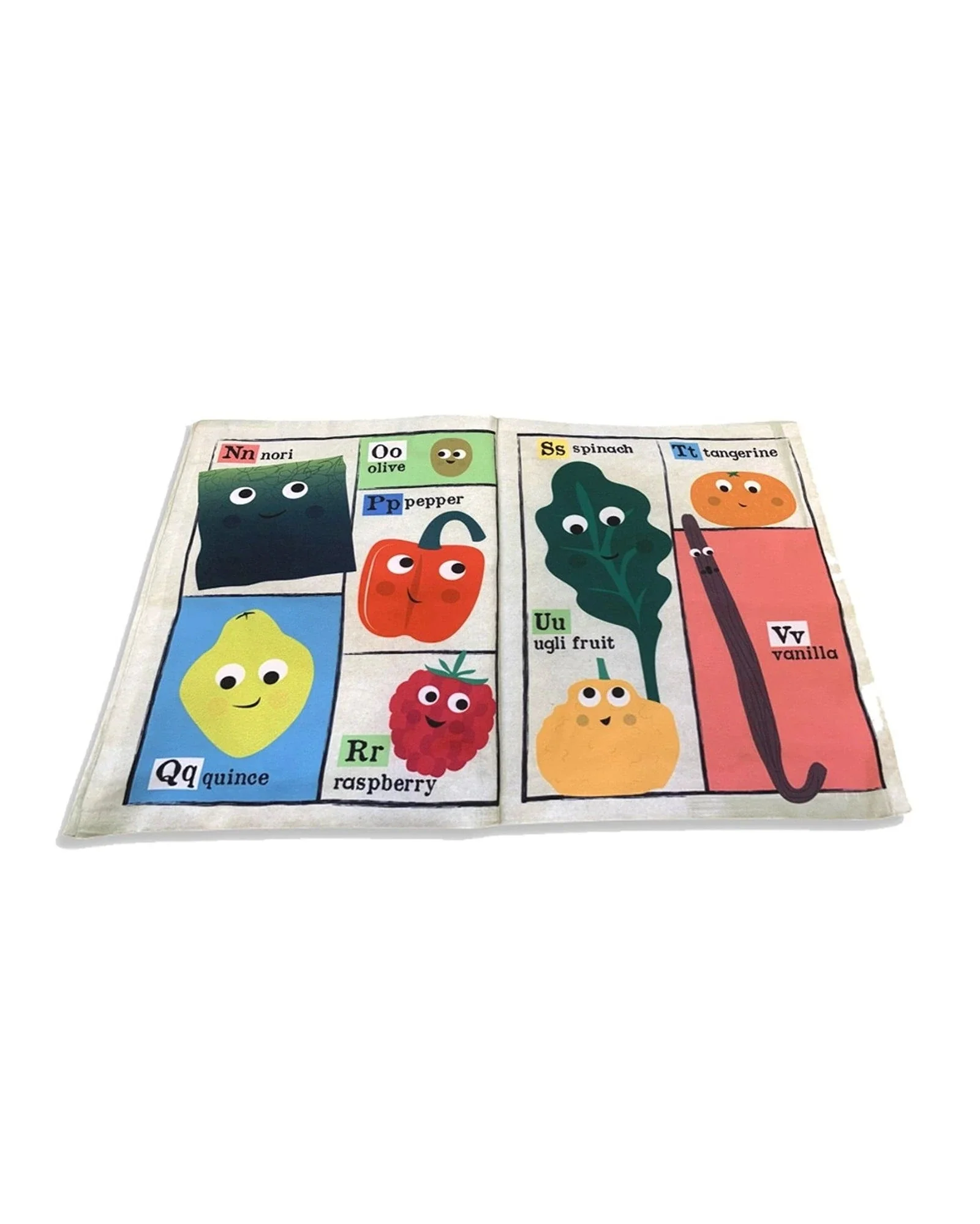 Jo & NicS Crinkly Cloth Books - Fruit & Veg - Image 6