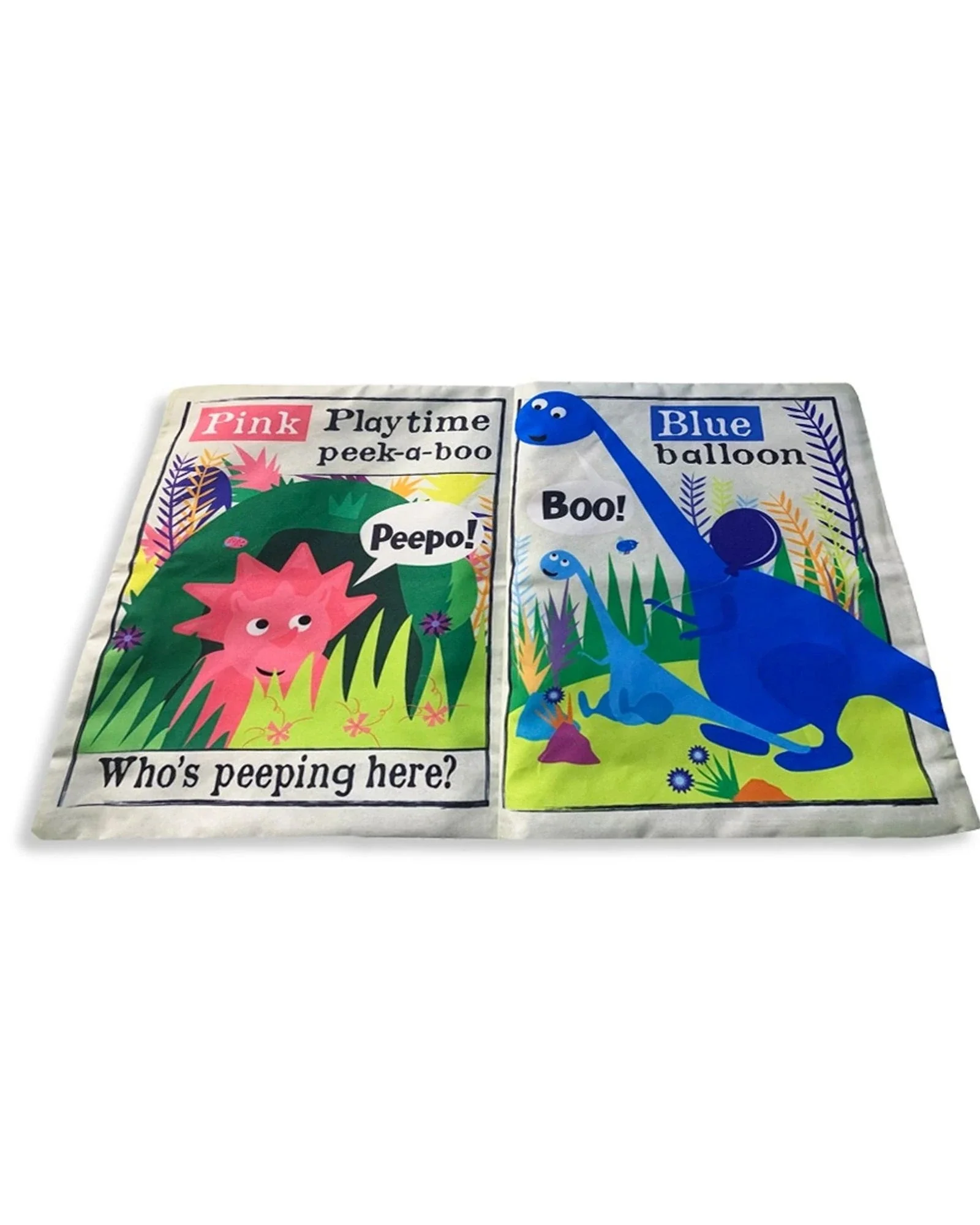 Jo & NicS Crinkly Cloth Books - Rainbow Dinosaurs - Image 5