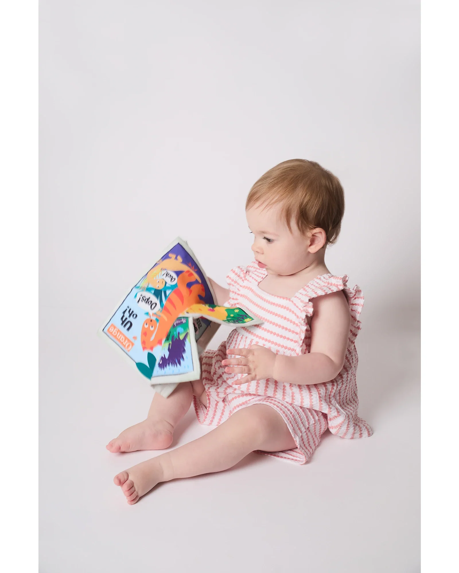 Jo & NicS Crinkly Cloth Books - Rainbow Dinosaurs - Image 8