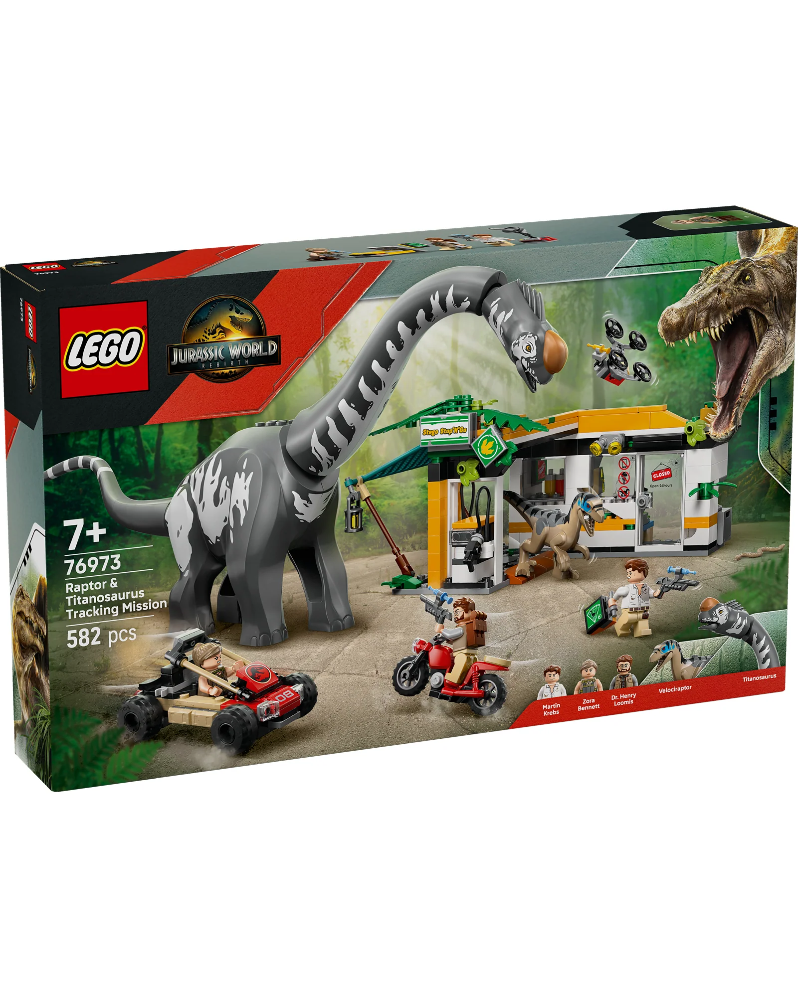 76973 Raptor & Titanosaurus Tracking Mission