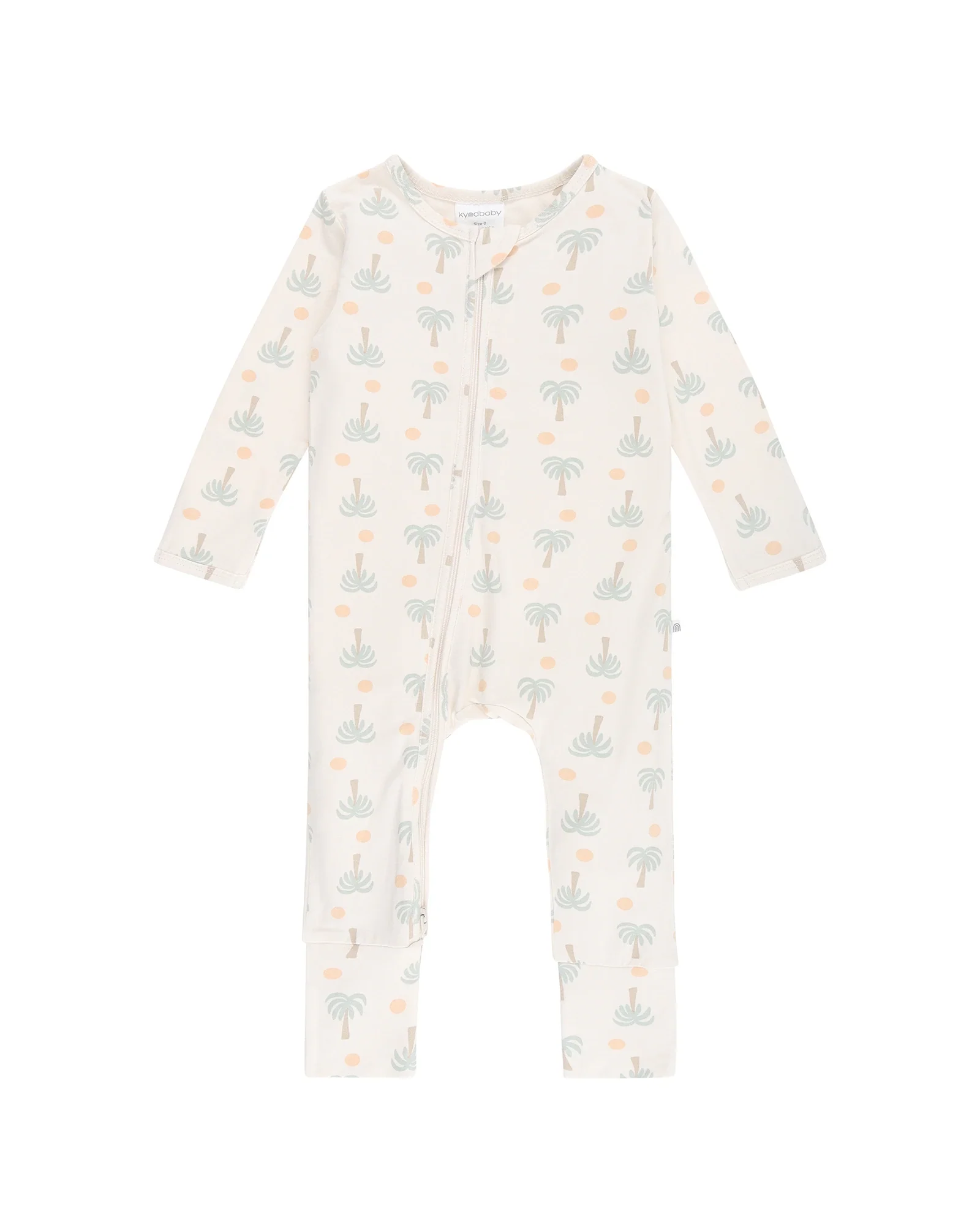 Day or Night Onesie Palm Sunset - Size 2