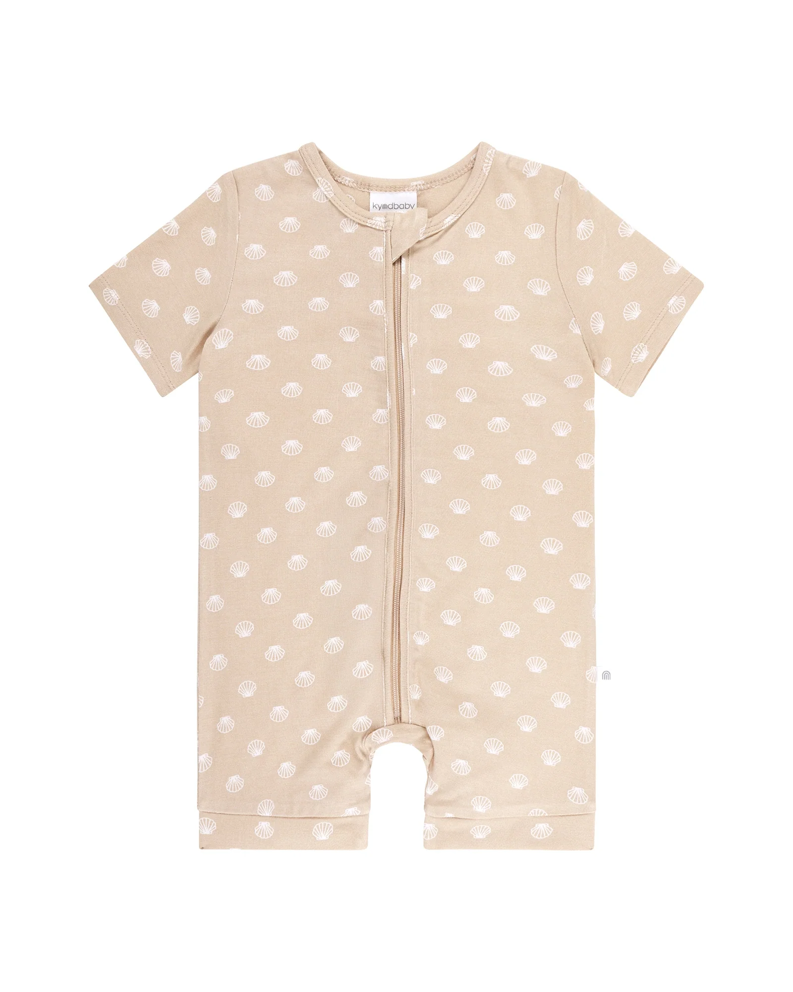 Day or Night Onesie Short Sleeve Seashells - Size 000