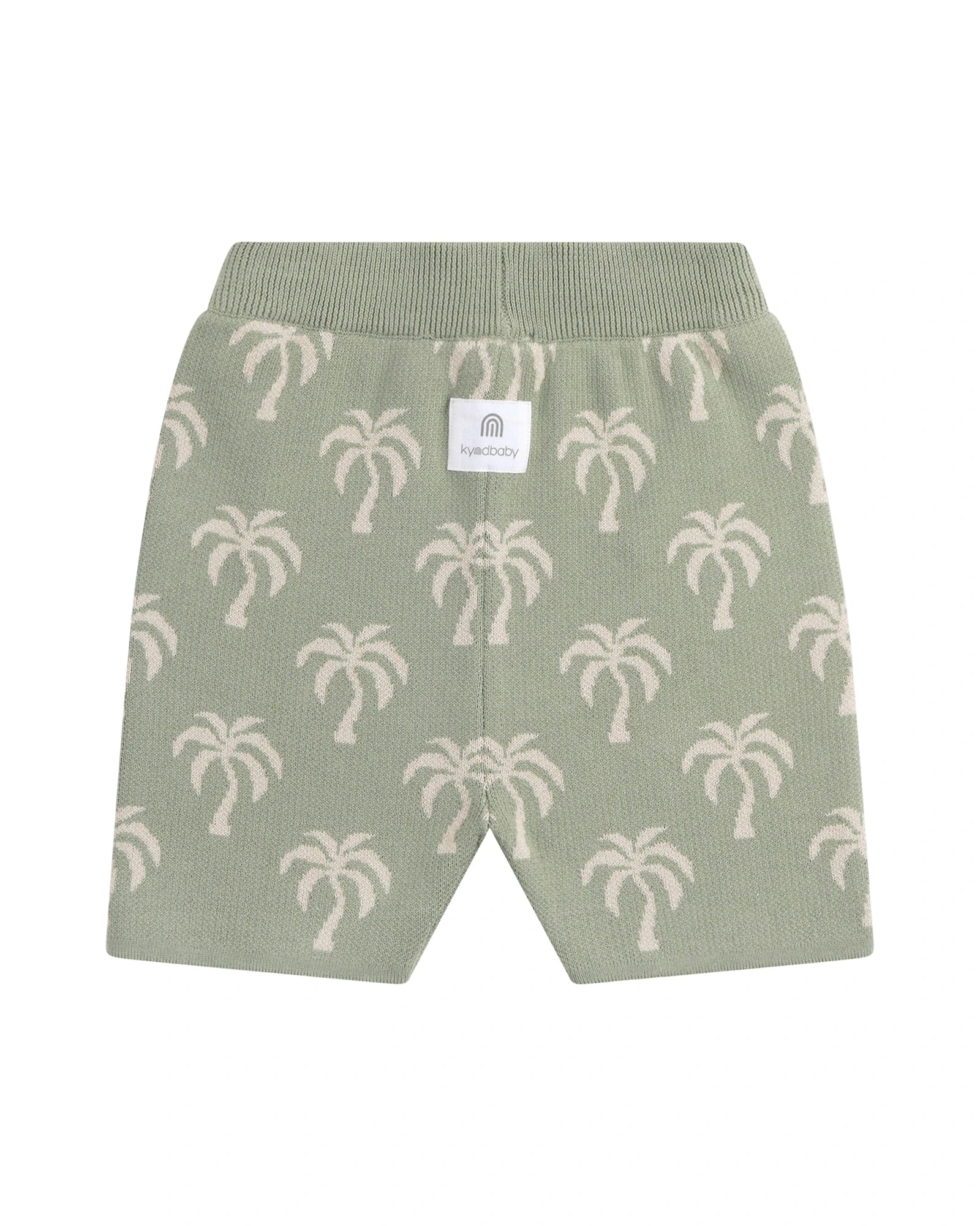 Jacquard Knit Bike Short Sage - Size 1 - Image 2