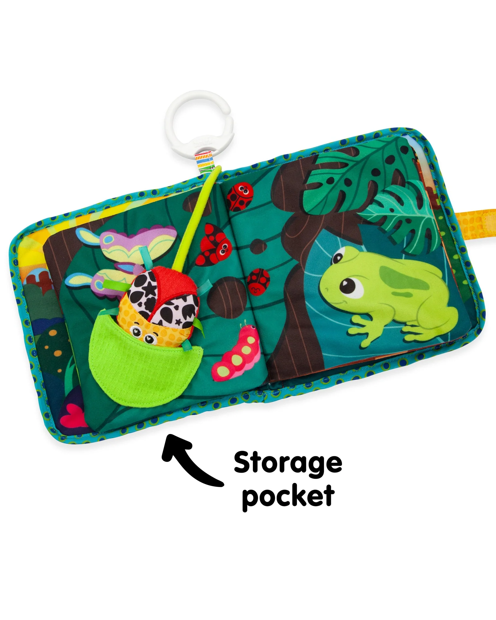 Lamaze Bitty Bugs Day Soft Book - Image 13