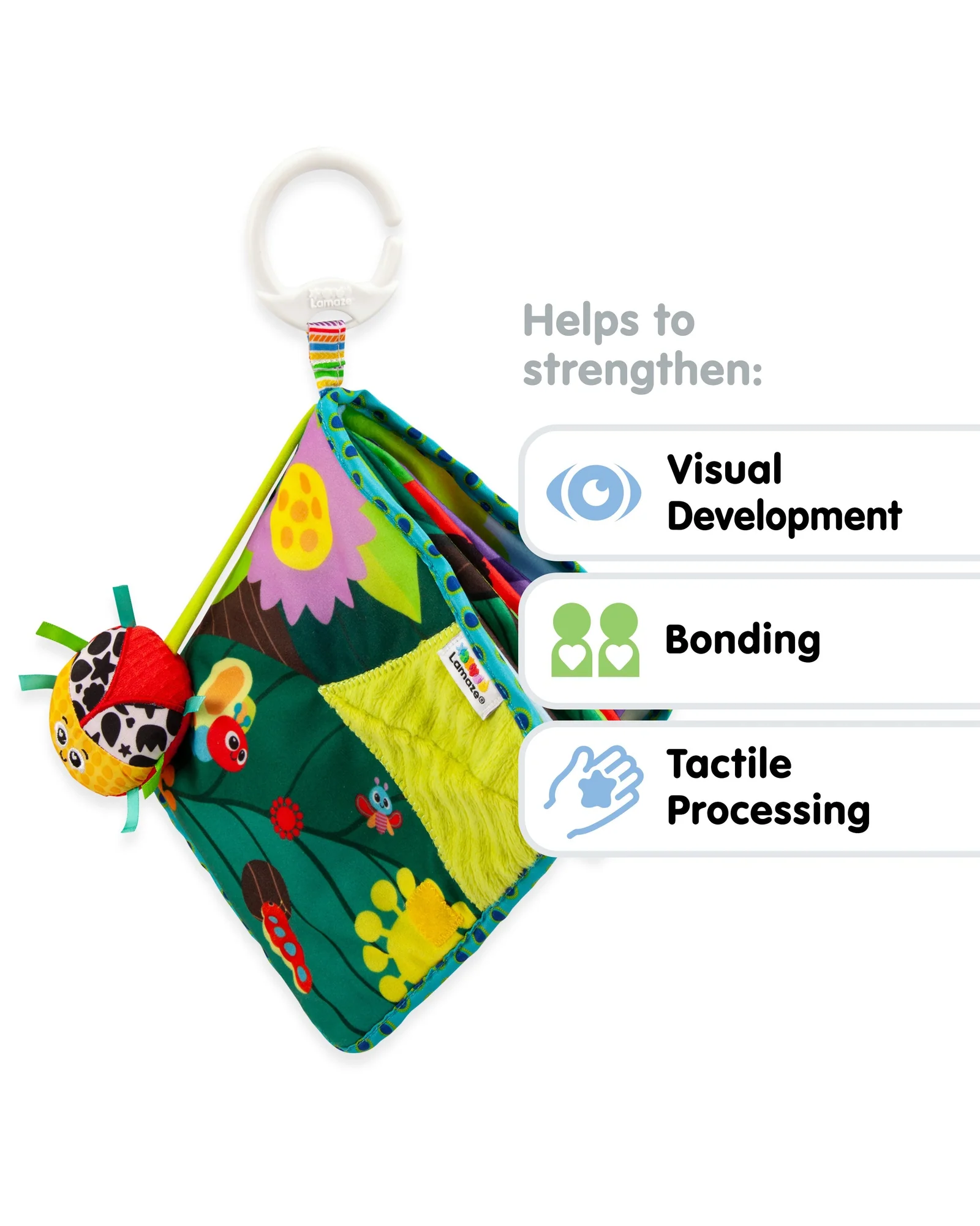 Lamaze Bitty Bugs Day Soft Book - Image 9