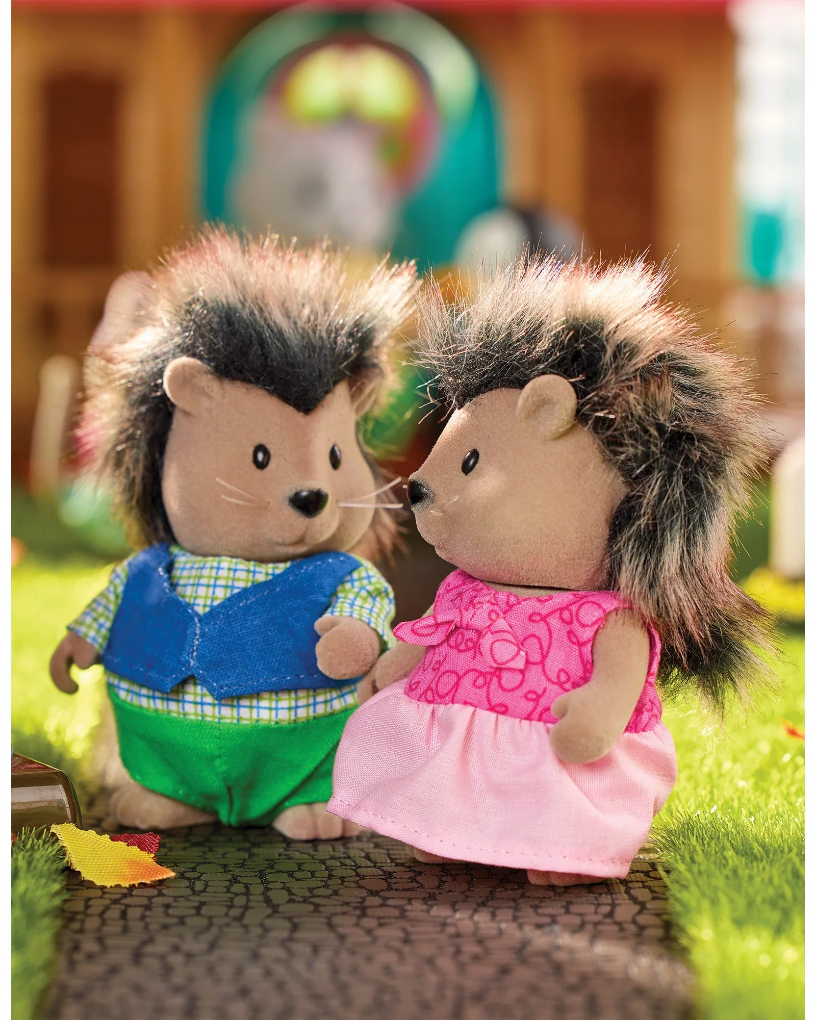 The McBristly Porcupines Miniature Animal Figurine Set - Image 2