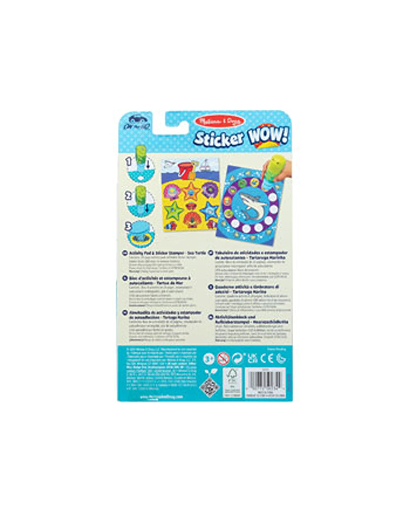Melissa & Doug Sticker WOW Activity Pad Set Turtle - Image 6