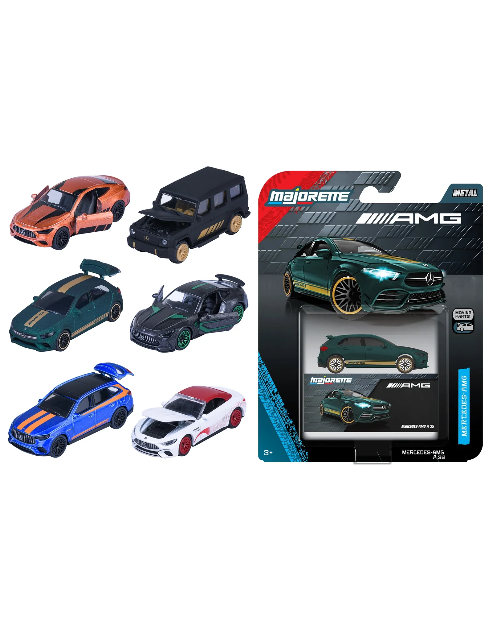 Majorette Mercedes-AMG Deluxe Cars Assorted
